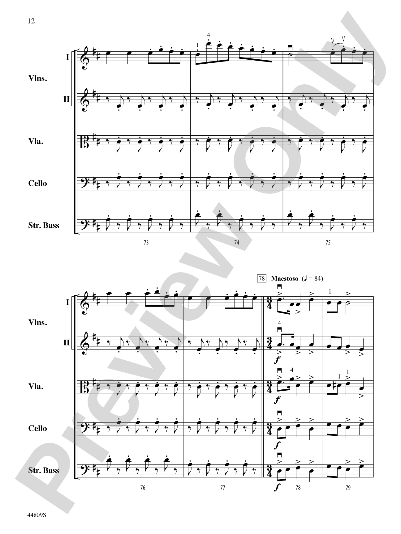 Overtures!: String Orchestra Conductor Score & Parts