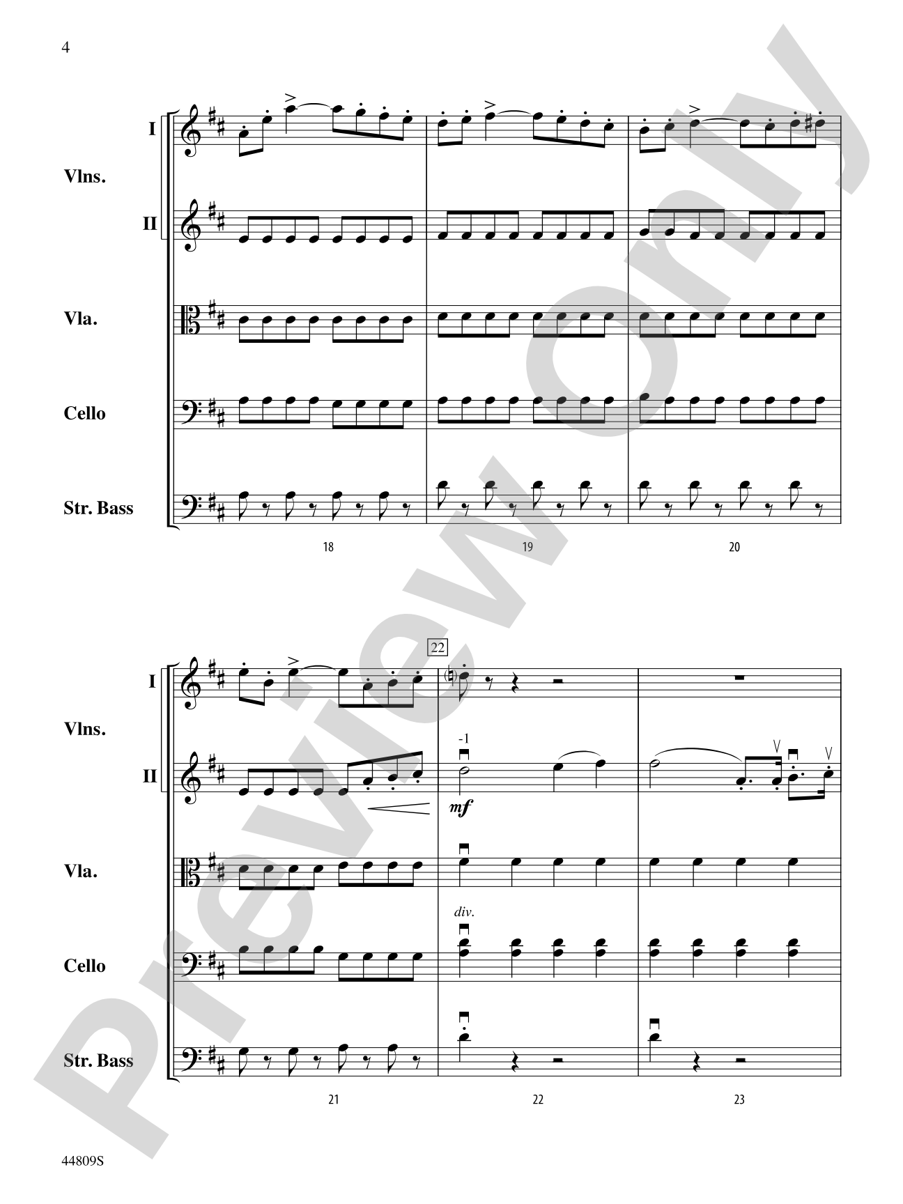 Overtures!: String Orchestra Conductor Score & Parts