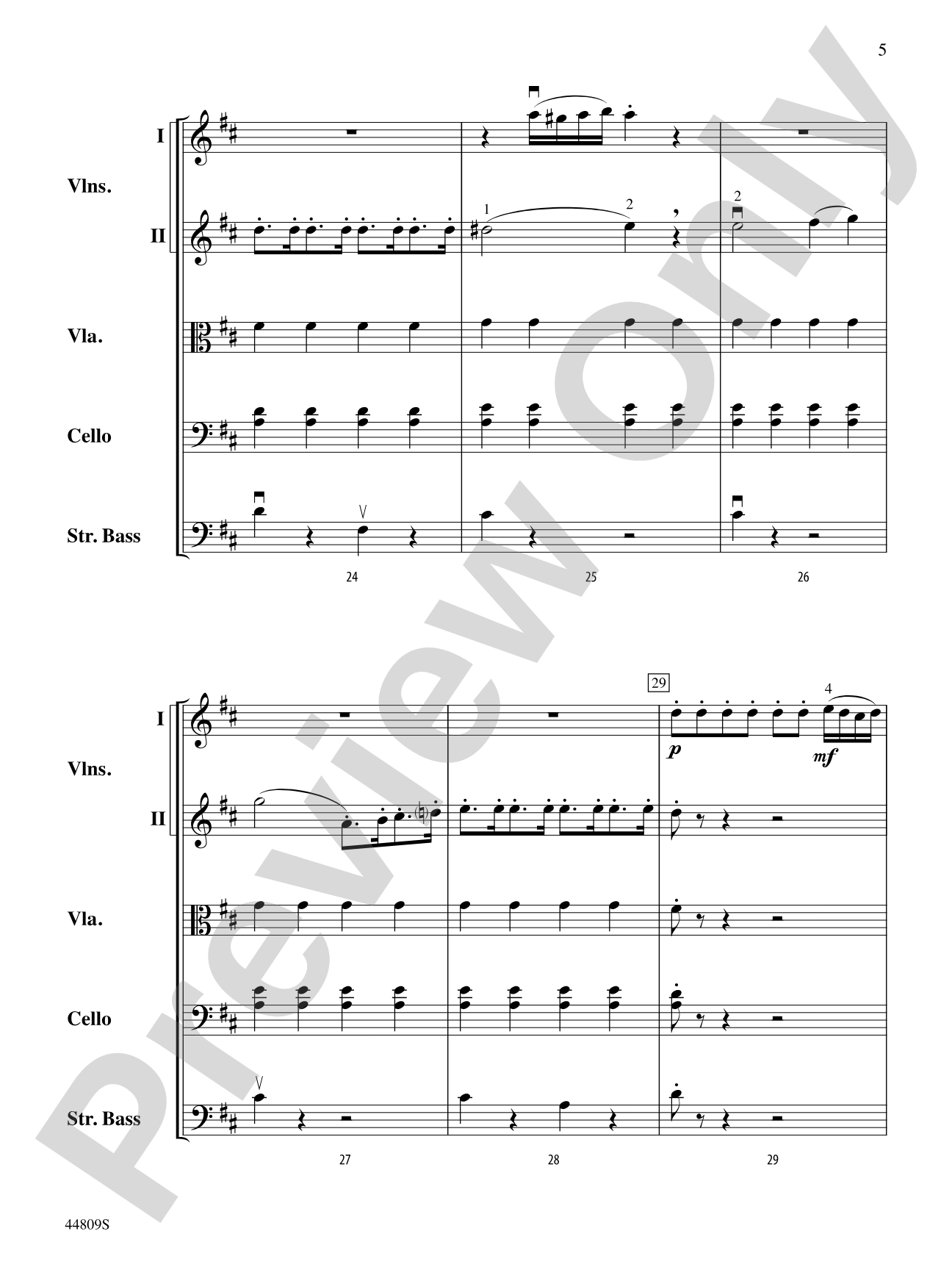 Overtures!: String Orchestra Conductor Score & Parts