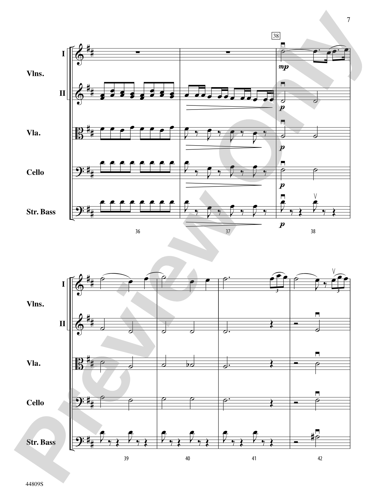 Overtures!: String Orchestra Conductor Score & Parts