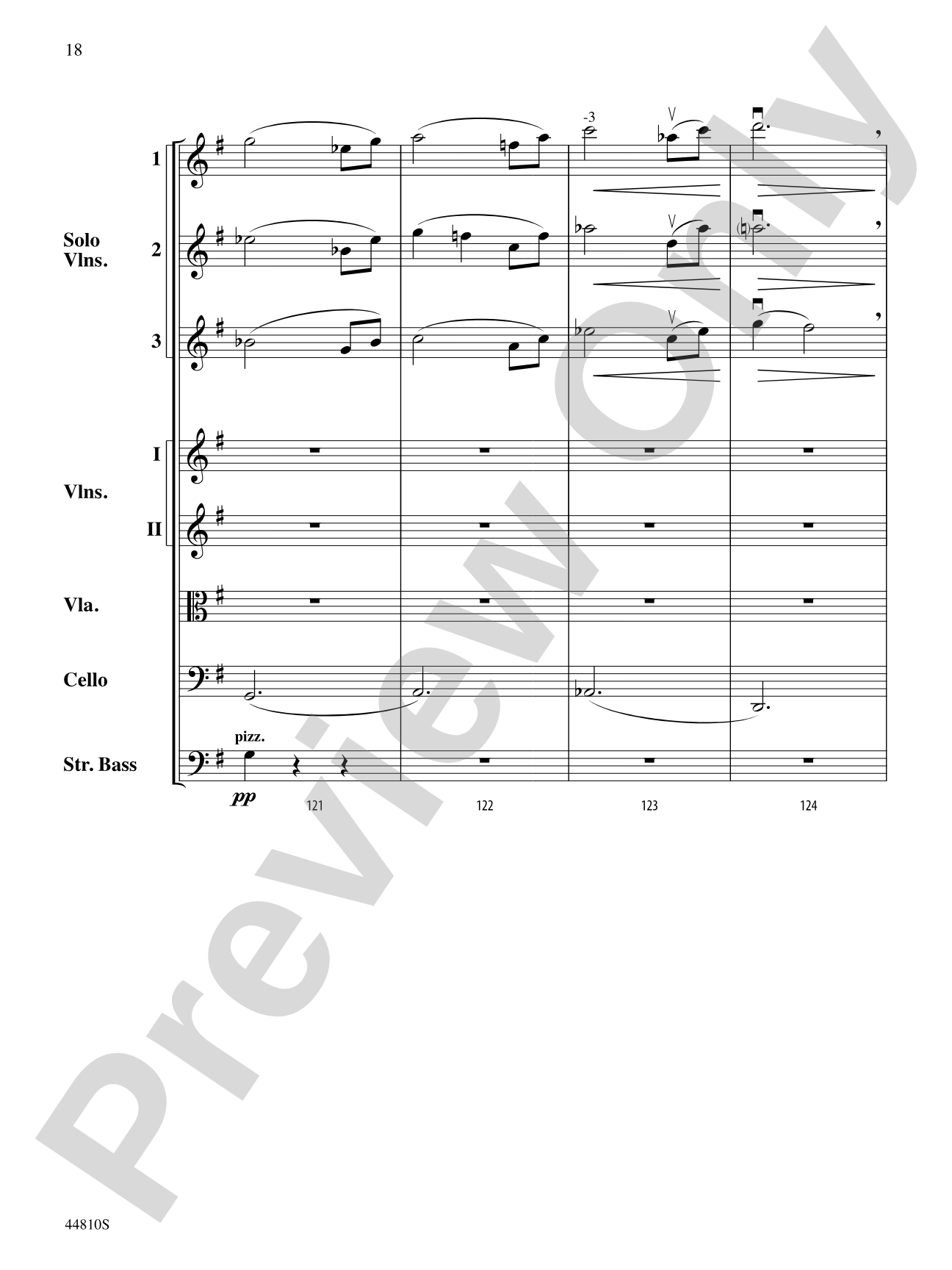 Hidden Dimensions: String Orchestra Conductor Score & Parts