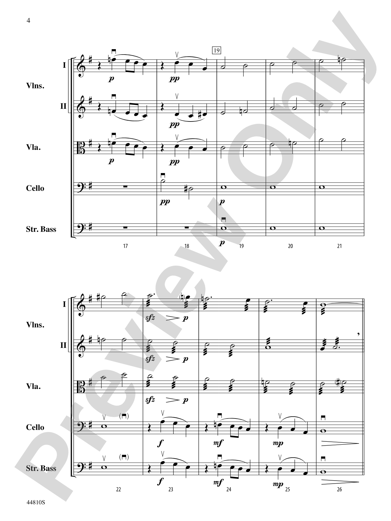 Hidden Dimensions: String Orchestra Conductor Score & Parts
