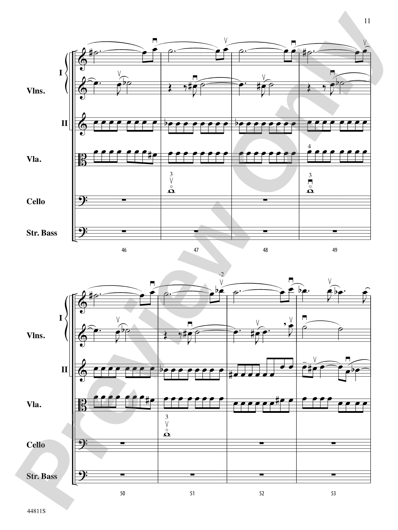 Iphigenia in Aulis: String Orchestra Conductor Score & Parts