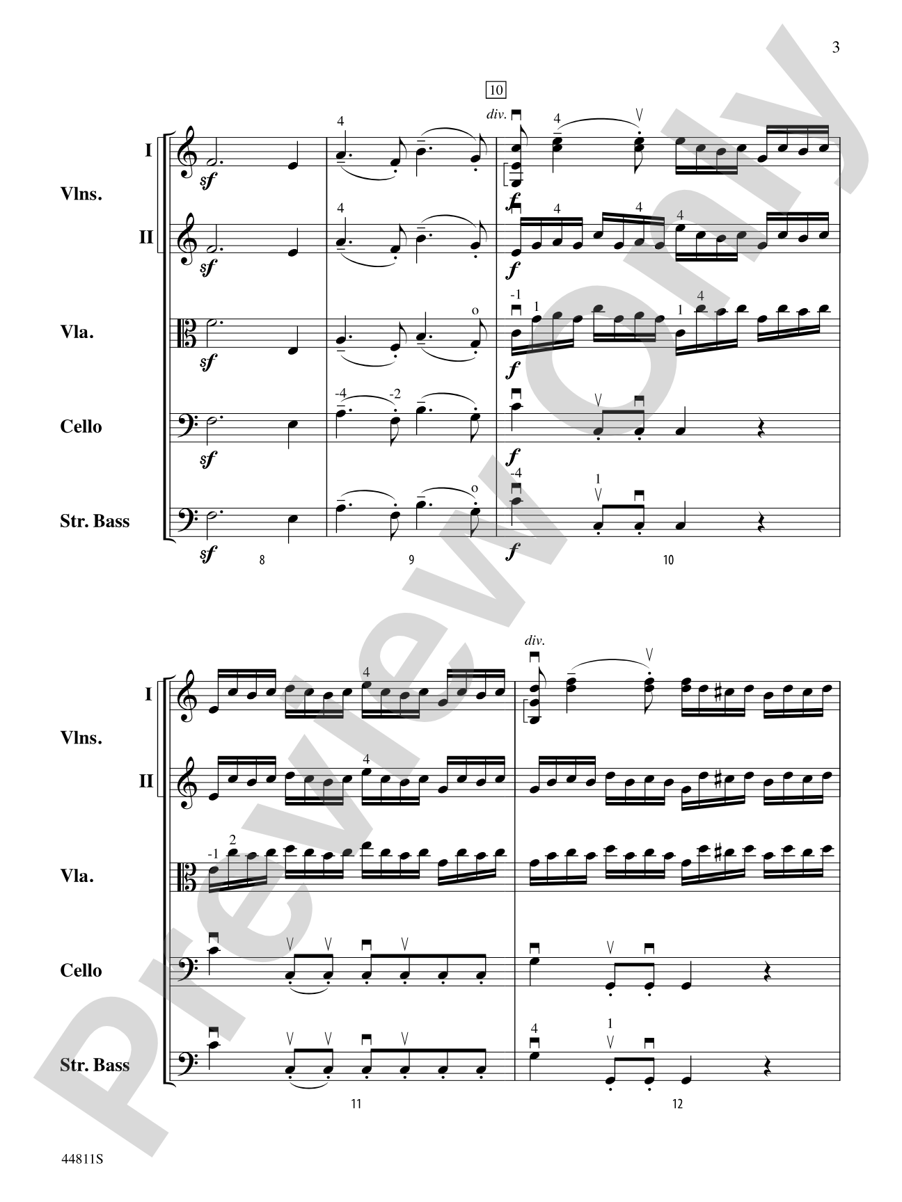 Iphigenia in Aulis: String Orchestra Conductor Score & Parts
