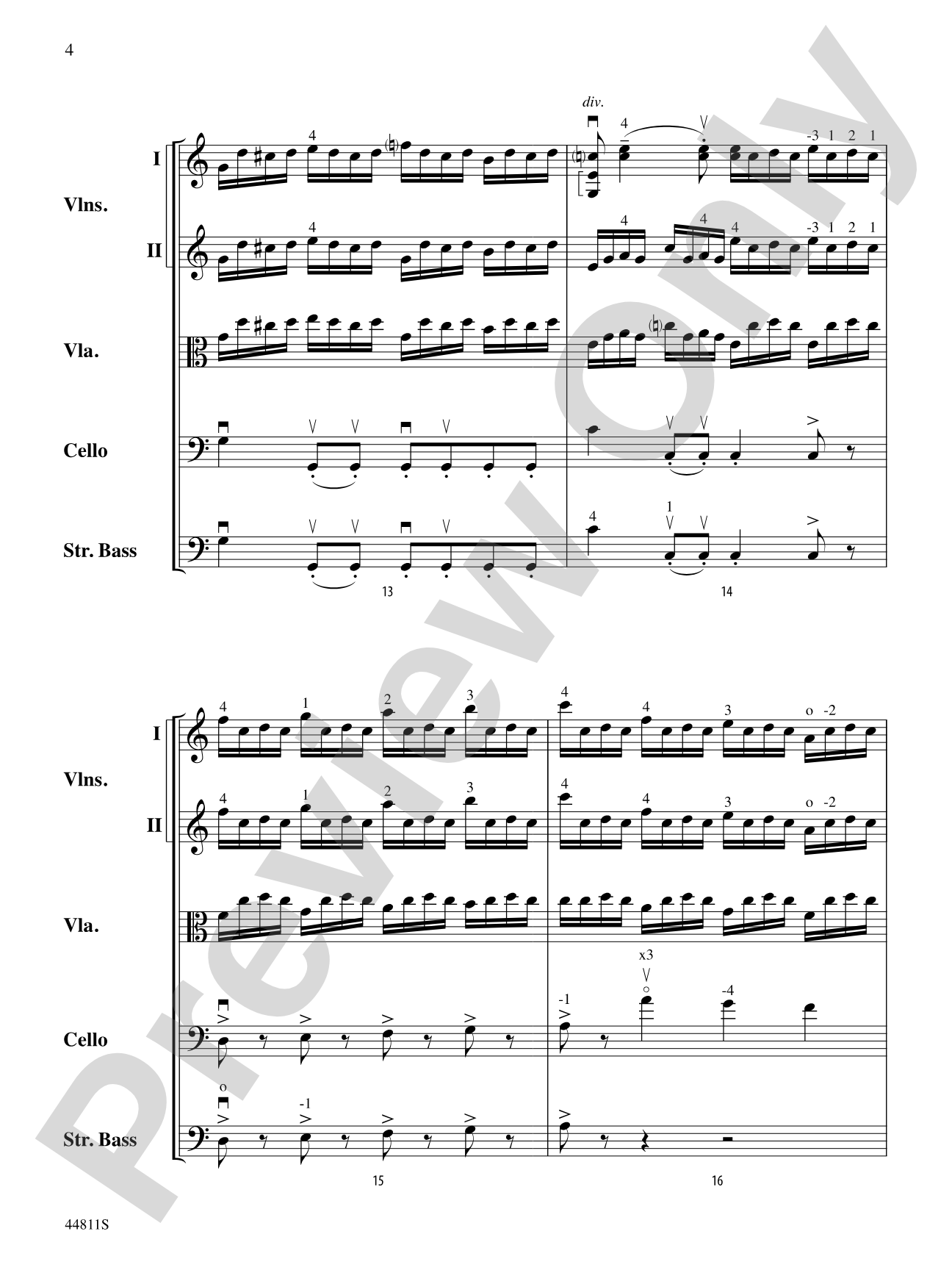 Iphigenia in Aulis: String Orchestra Conductor Score & Parts