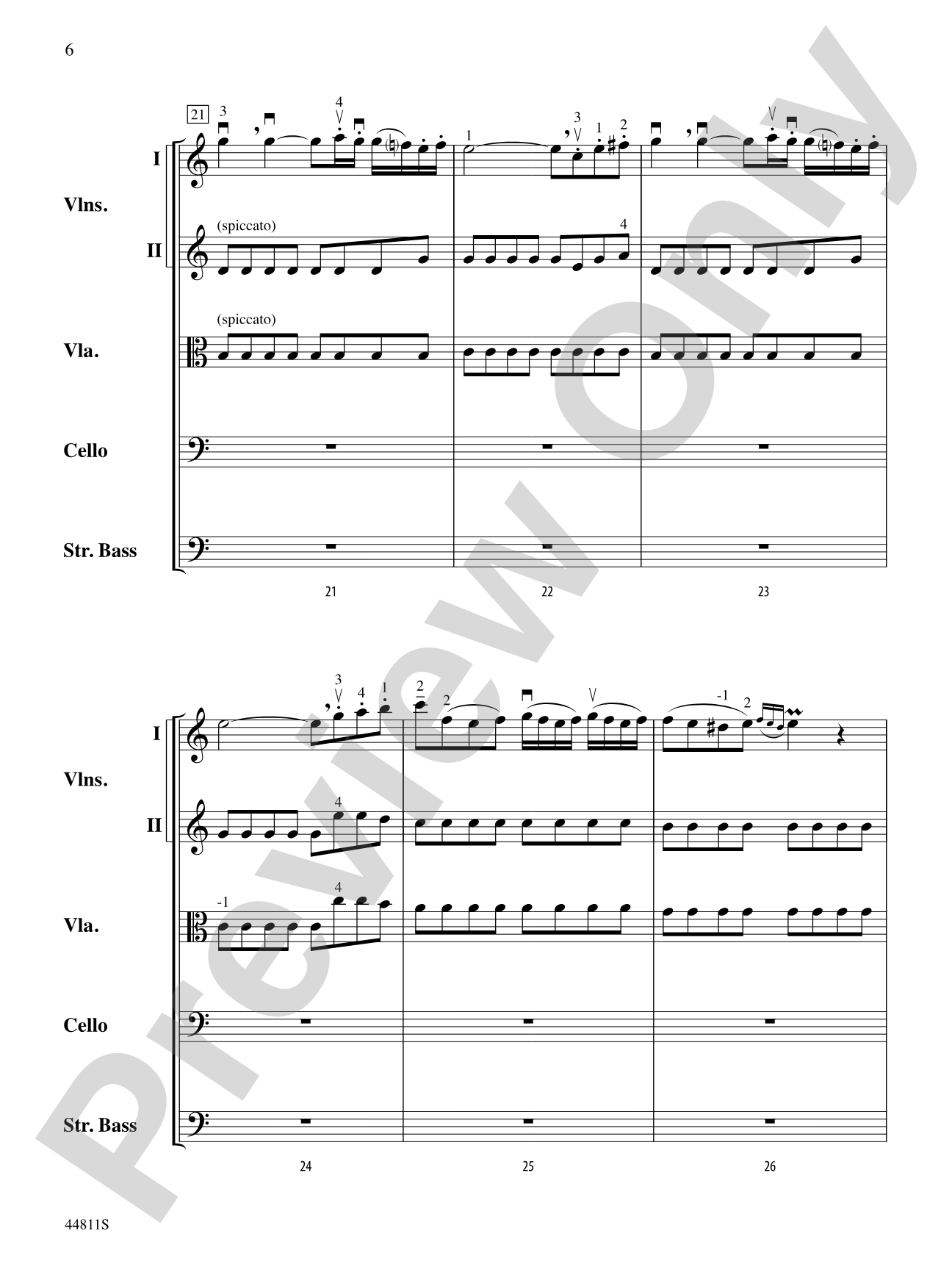 Iphigenia in Aulis: String Orchestra Conductor Score & Parts