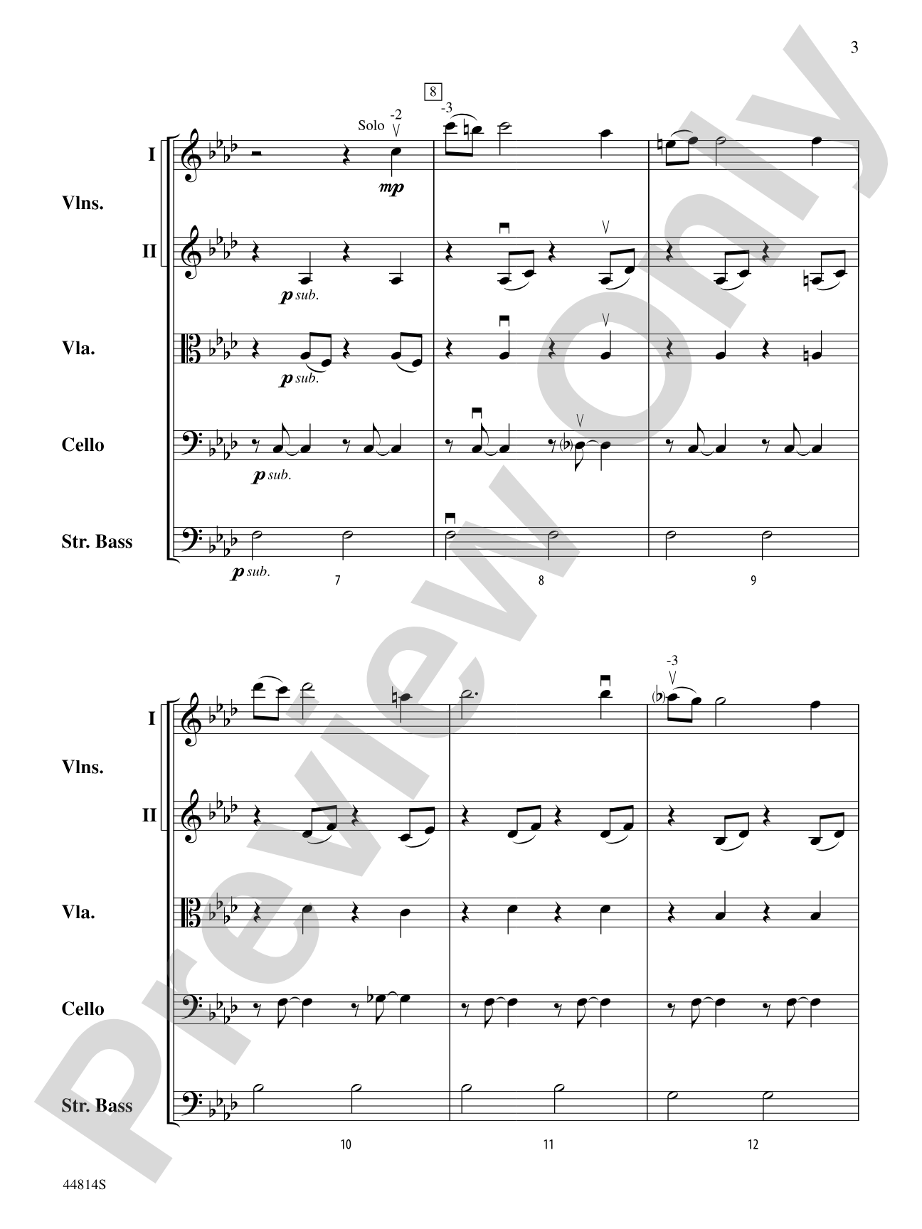 Transylvanian Lullaby: String Orchestra Conductor Score & Parts
