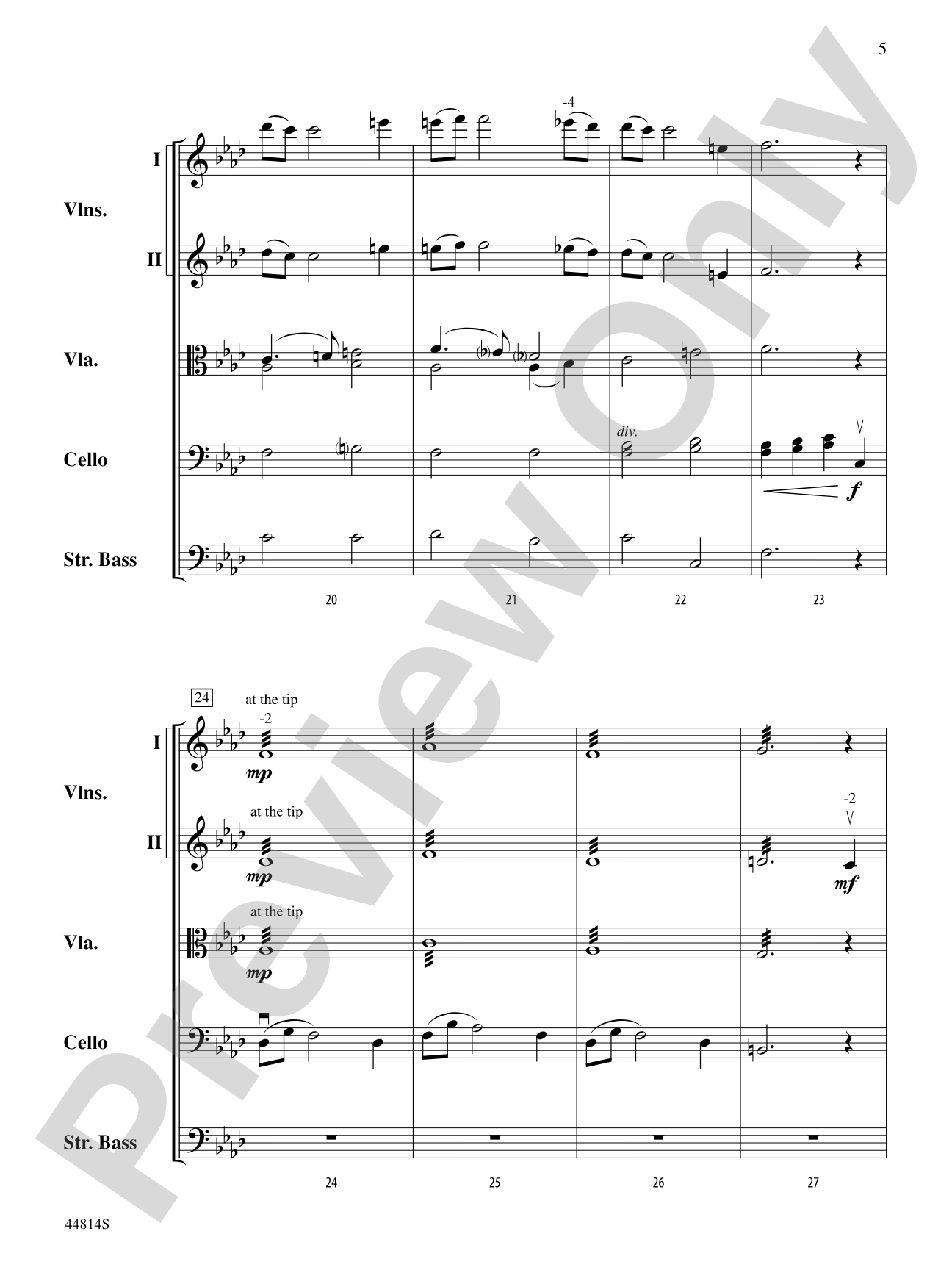 Transylvanian Lullaby: String Orchestra Conductor Score & Parts