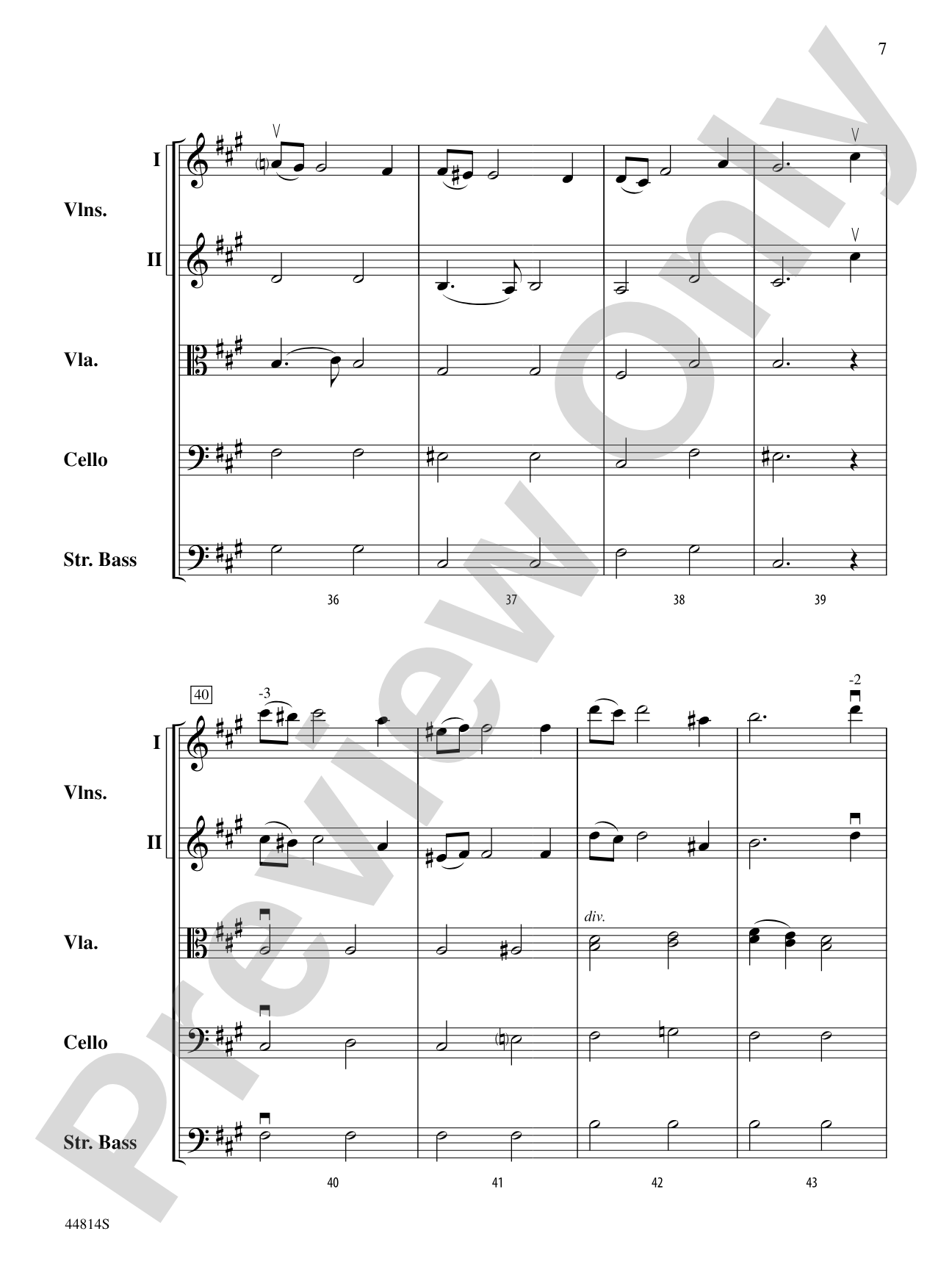 Transylvanian Lullaby: String Orchestra Conductor Score & Parts