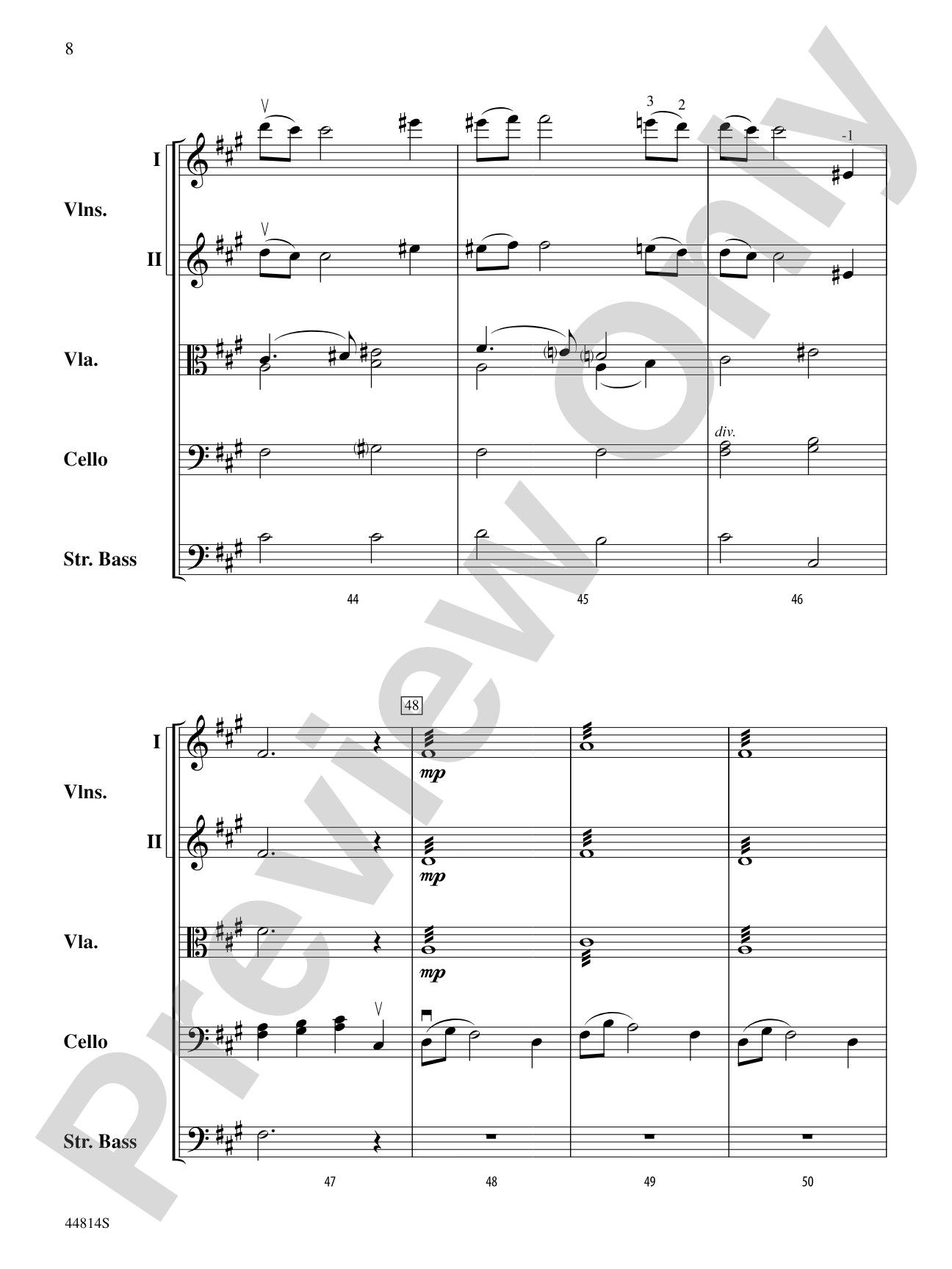 Transylvanian Lullaby: String Orchestra Conductor Score & Parts