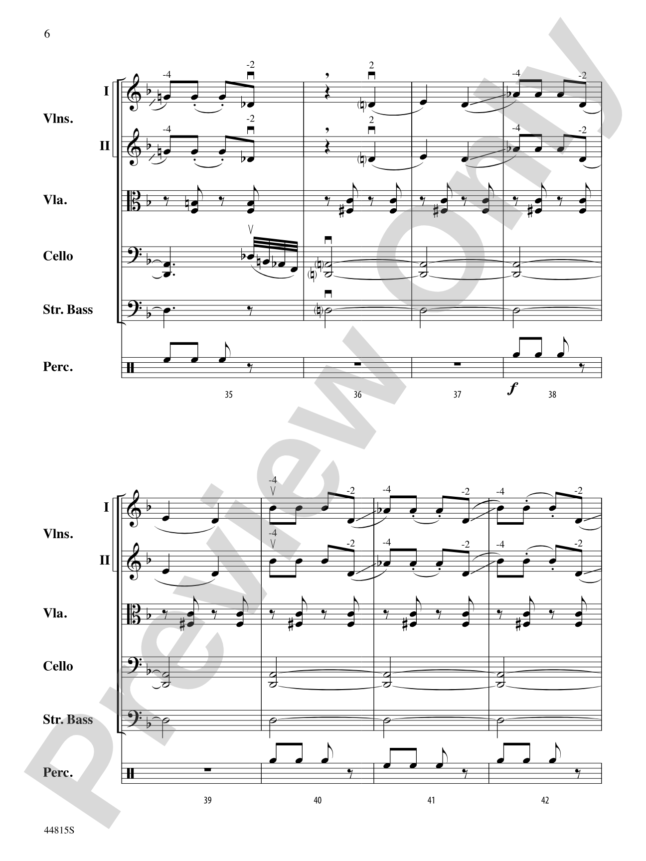 An American in Paris, Highlights from: String Orchestra Conductor Score & Parts