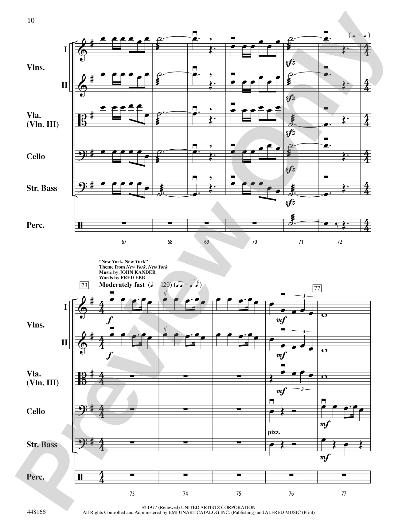 American Triple Crown: String Orchestra Conductor Score & Parts