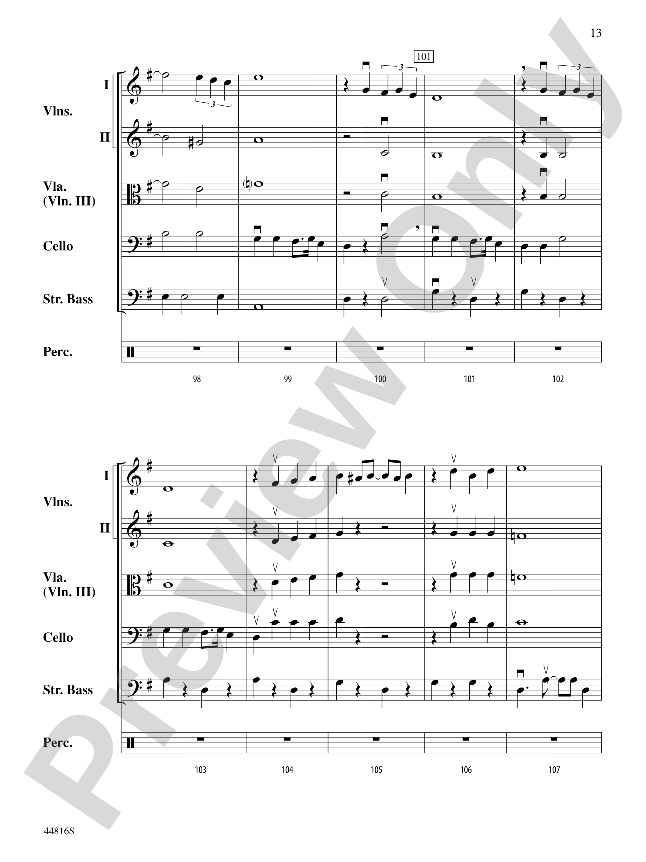 American Triple Crown: String Orchestra Conductor Score & Parts
