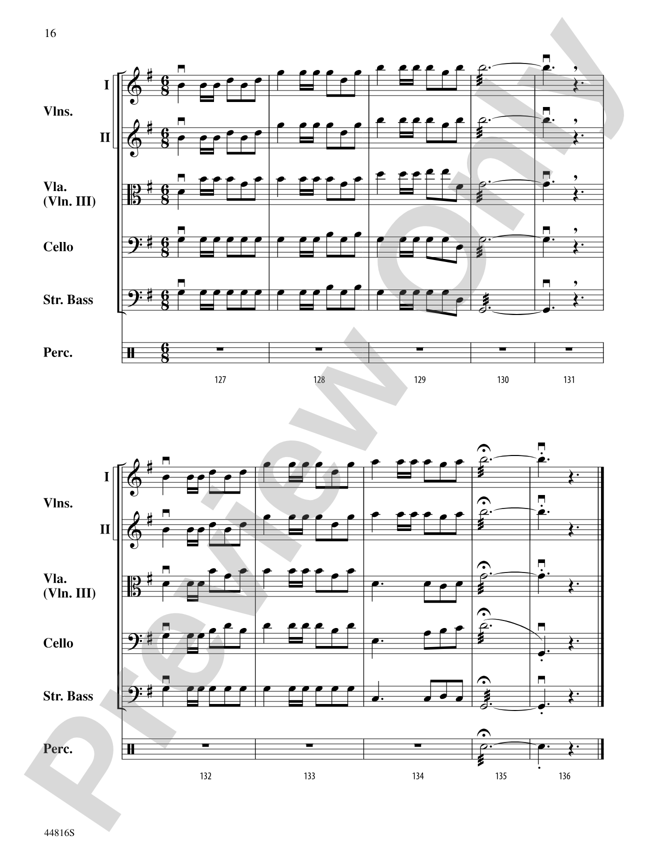 American Triple Crown: String Orchestra Conductor Score & Parts