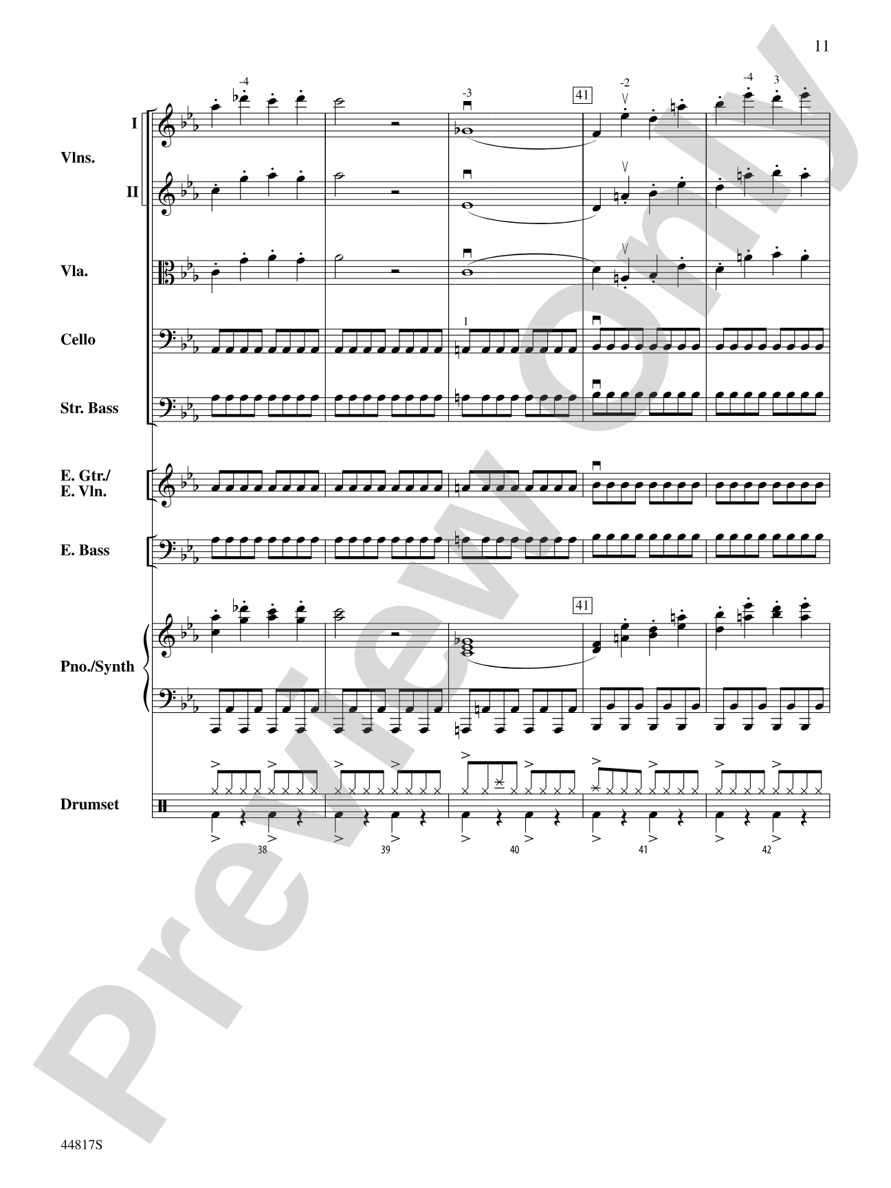 Overture: String Orchestra Conductor Score & Parts