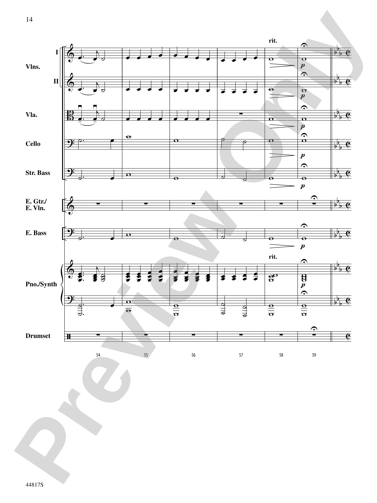 Overture: String Orchestra Conductor Score & Parts