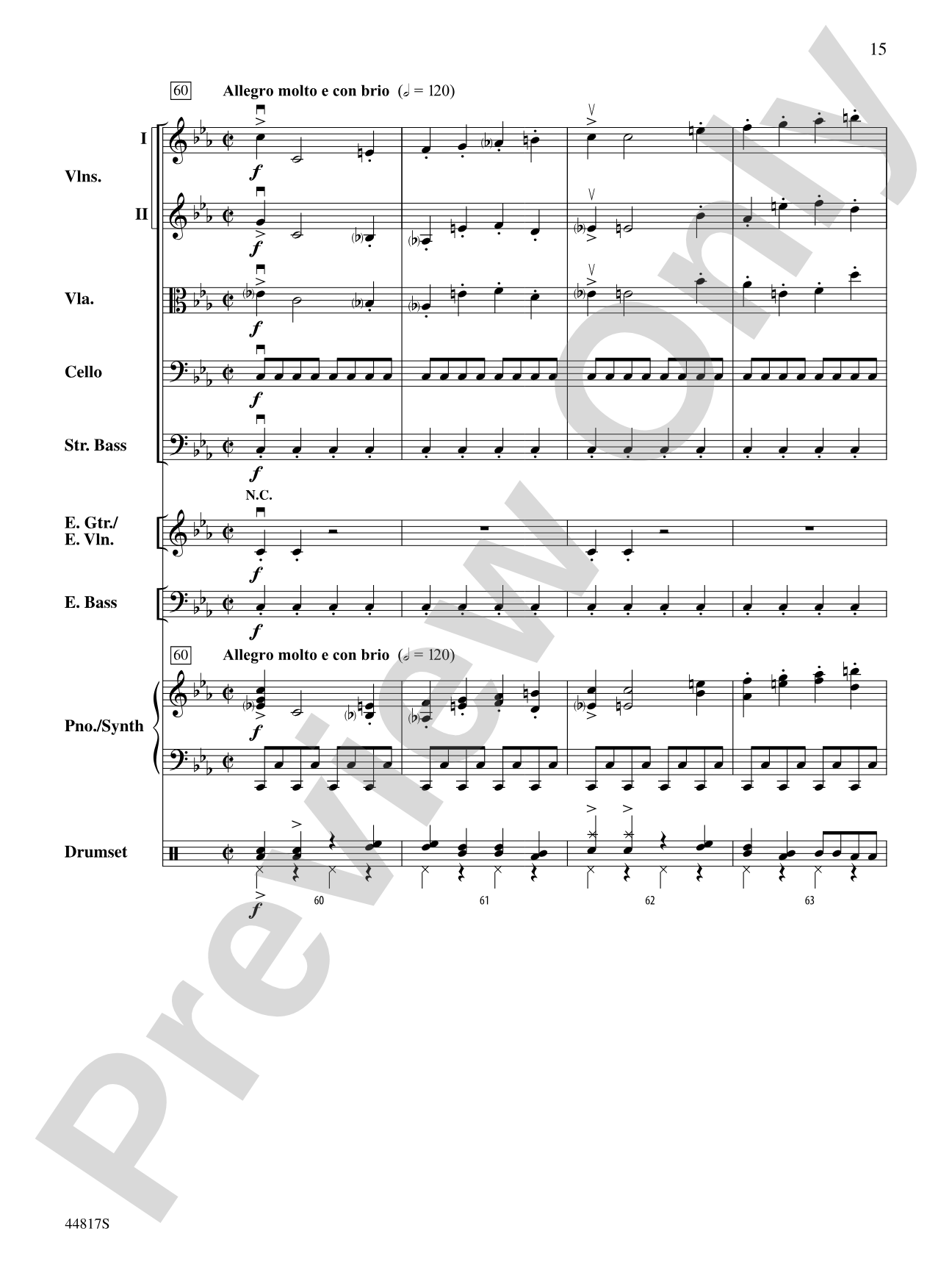 Overture: String Orchestra Conductor Score & Parts