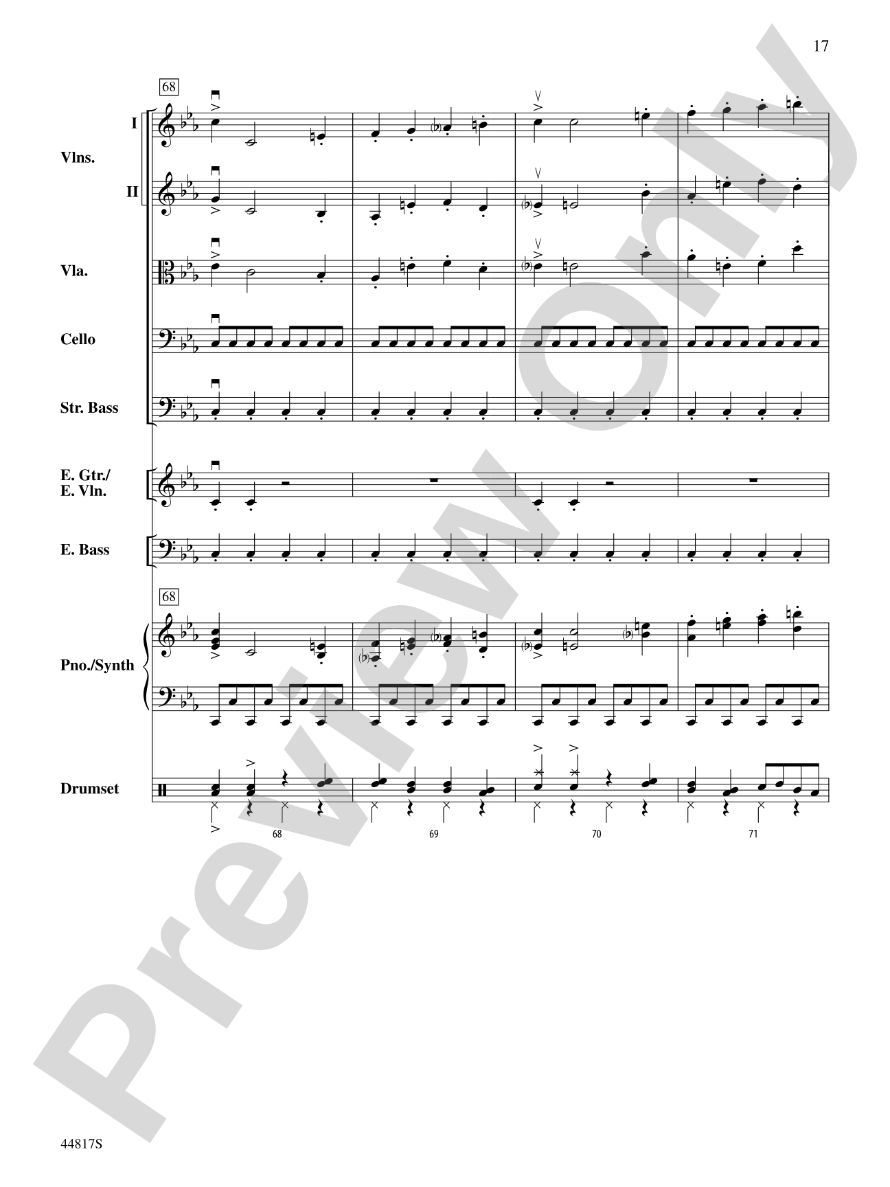 Overture: String Orchestra Conductor Score & Parts