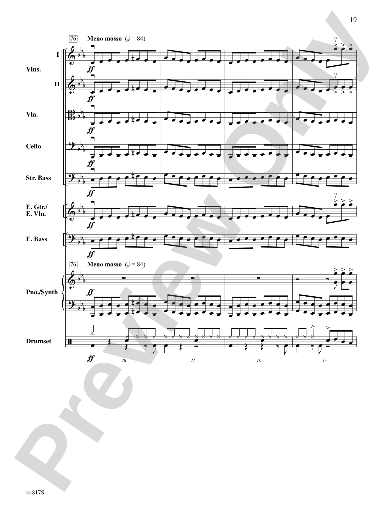 Overture: String Orchestra Conductor Score & Parts