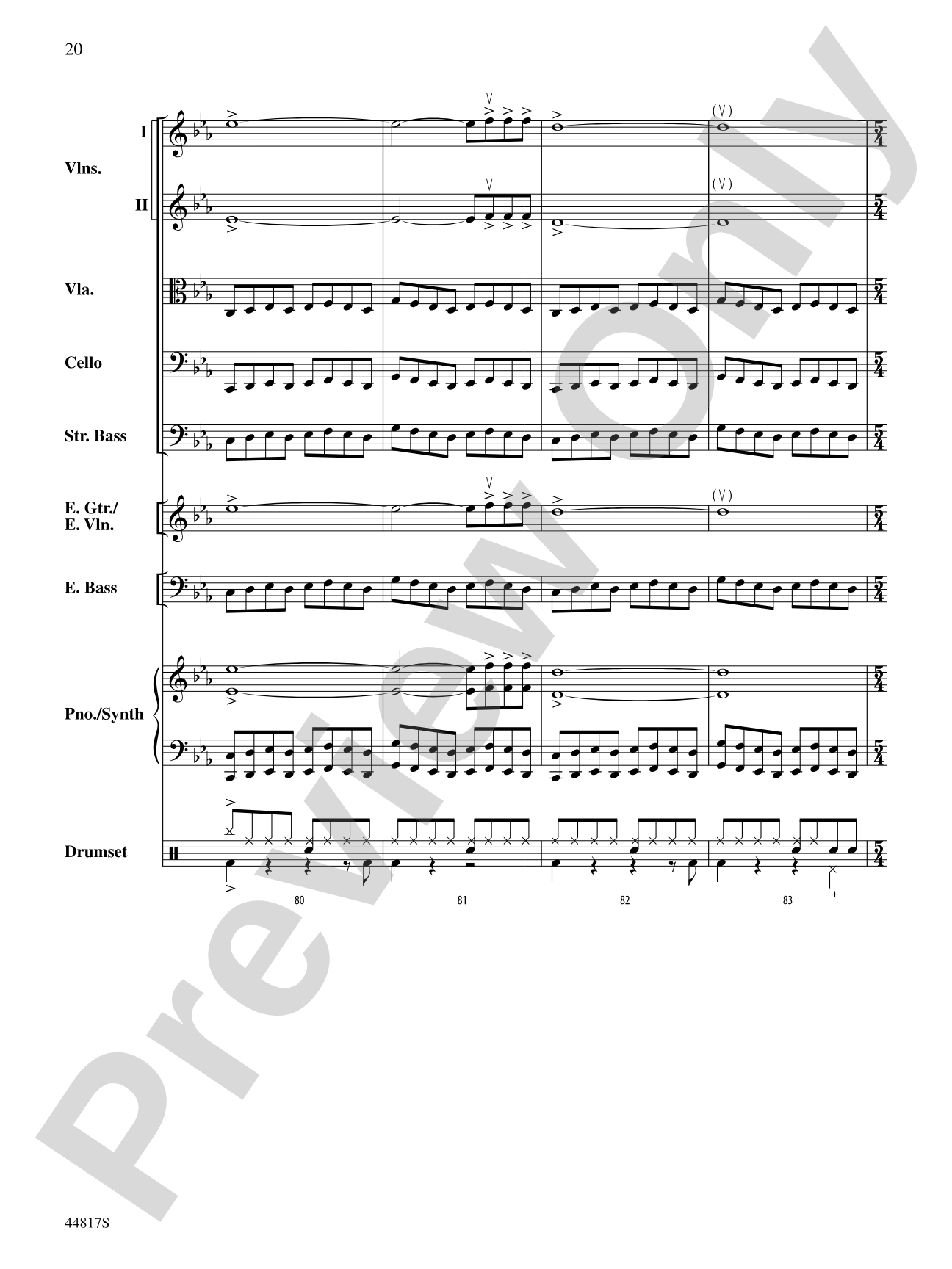 Overture: String Orchestra Conductor Score & Parts