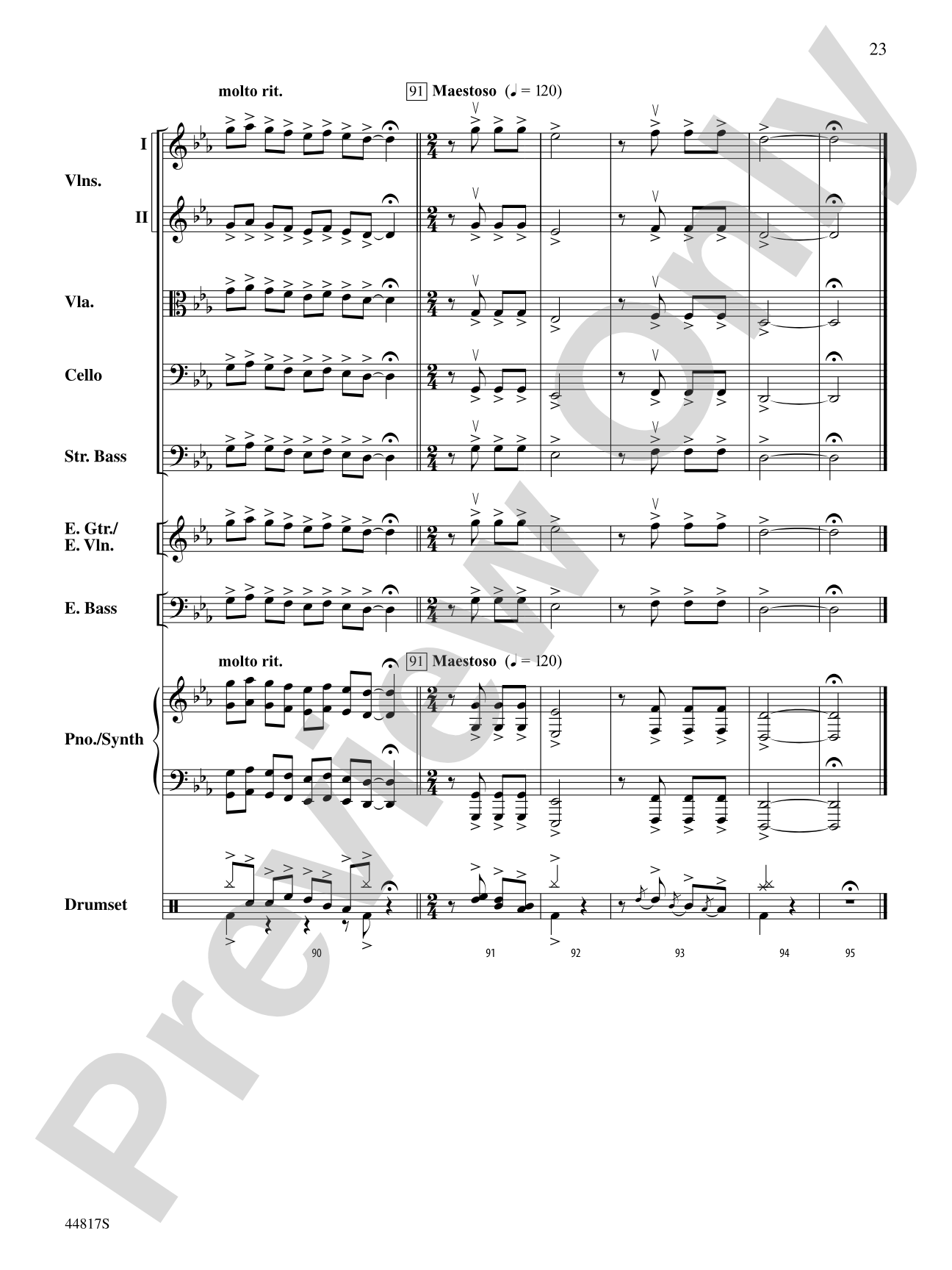 Overture: String Orchestra Conductor Score & Parts
