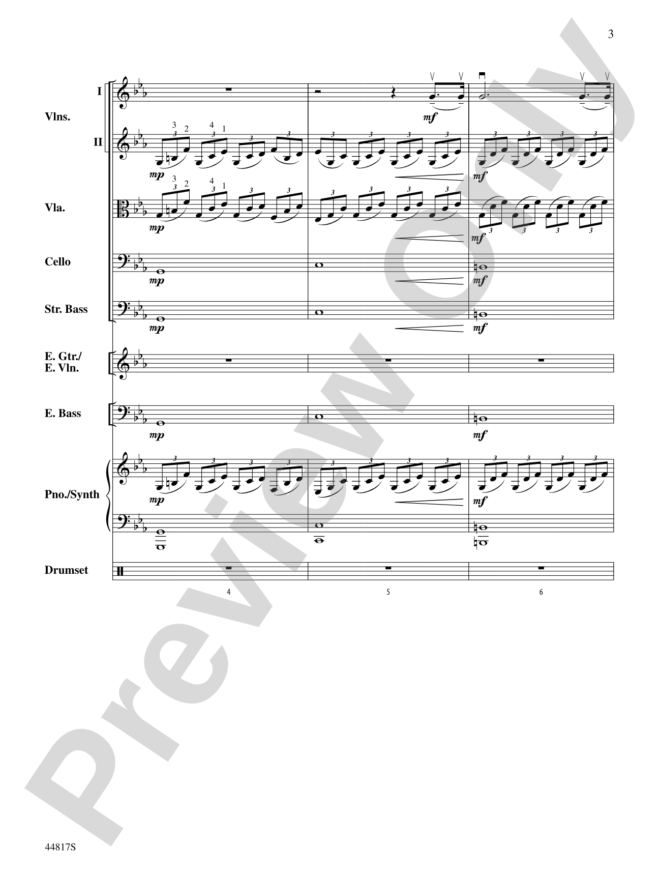 Overture: String Orchestra Conductor Score & Parts