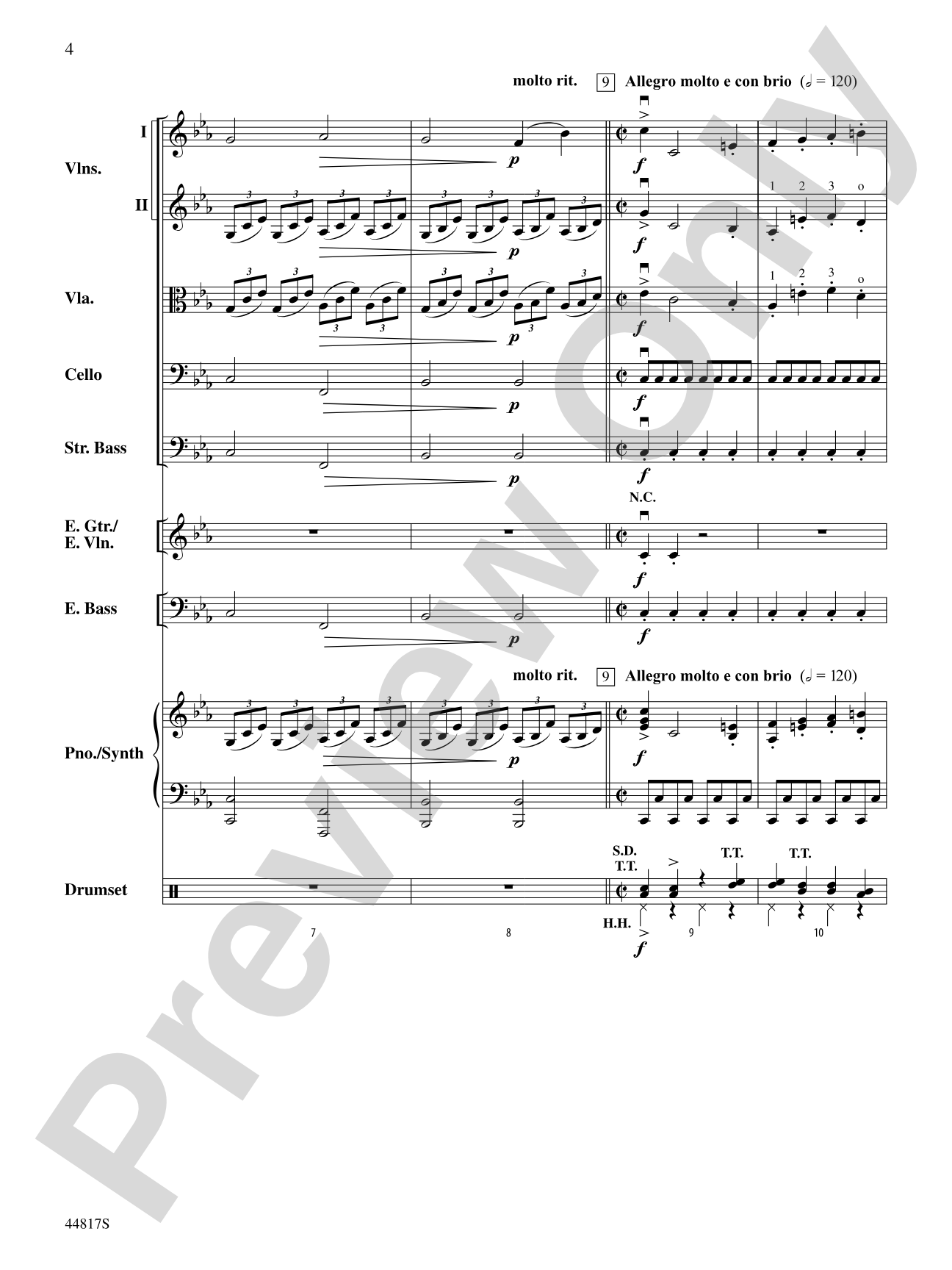 Overture: String Orchestra Conductor Score & Parts