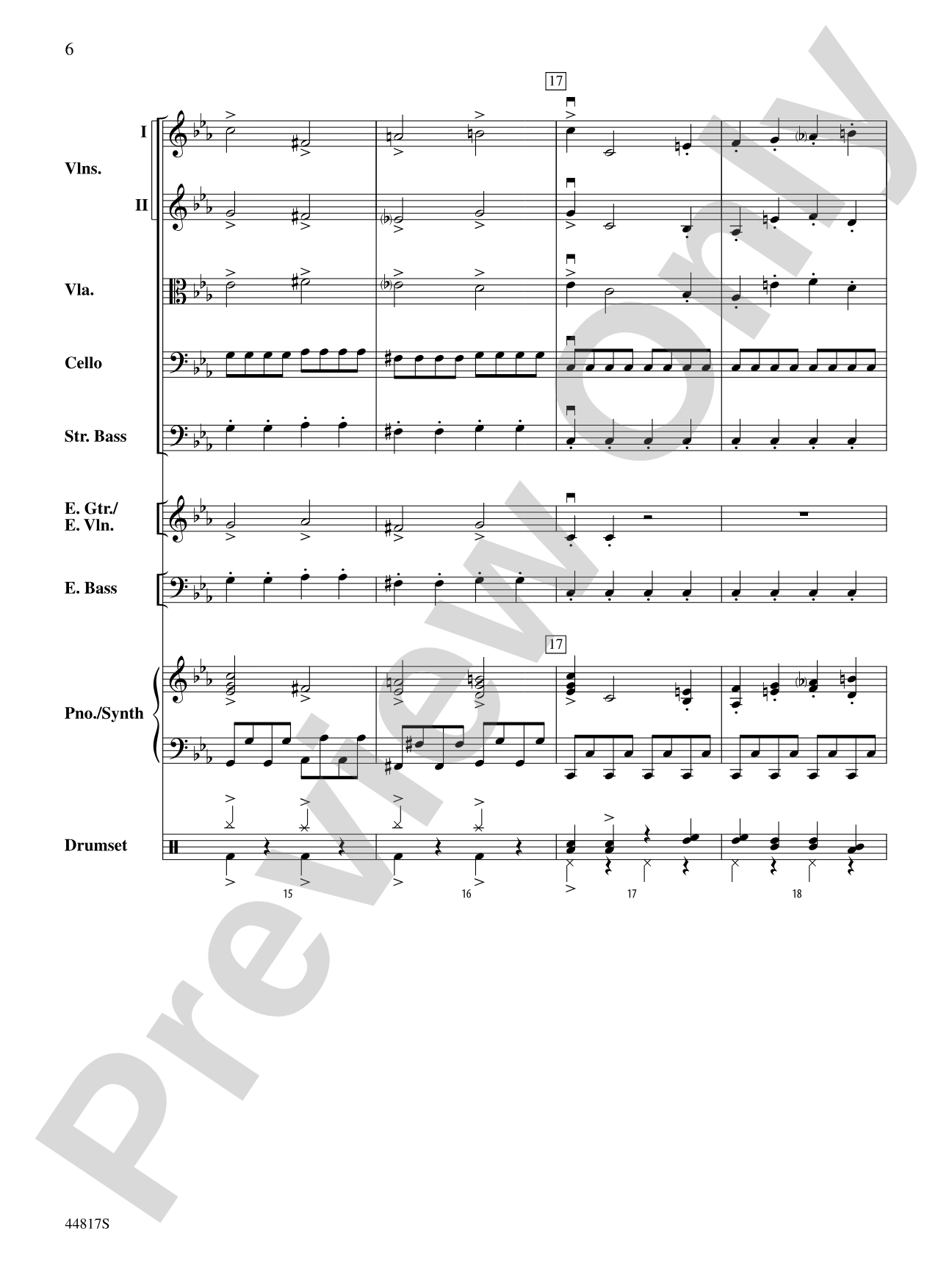Overture: String Orchestra Conductor Score & Parts
