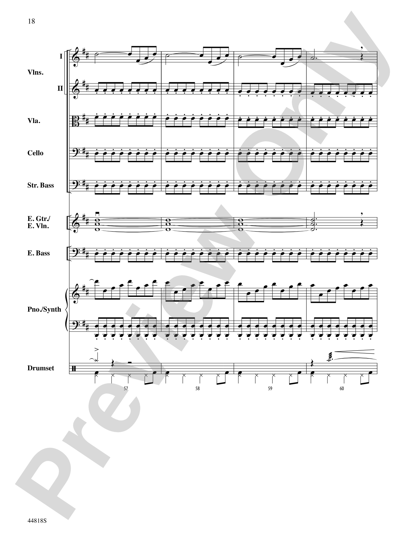 Appalachian Snowfall: Score