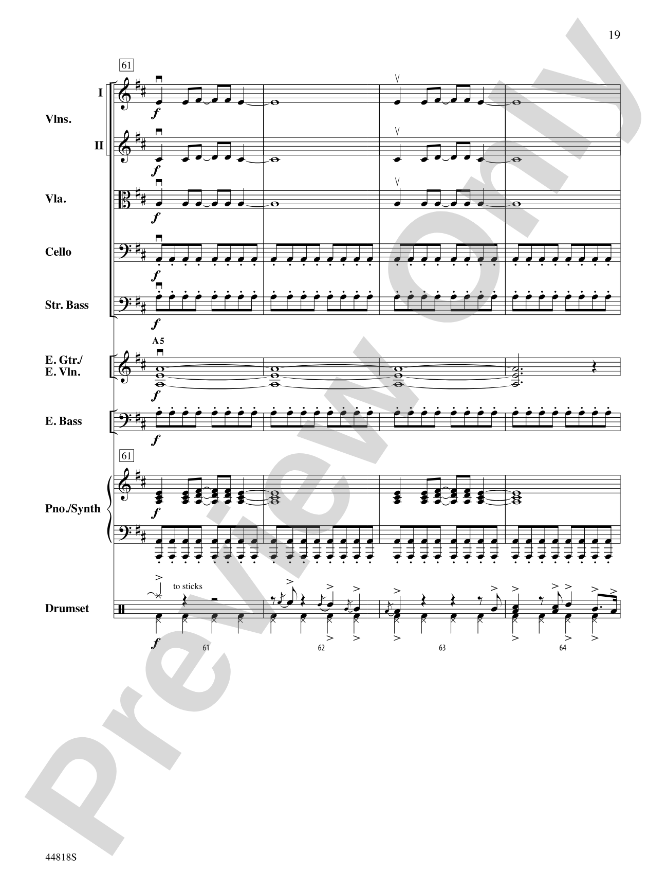 Appalachian Snowfall: Score