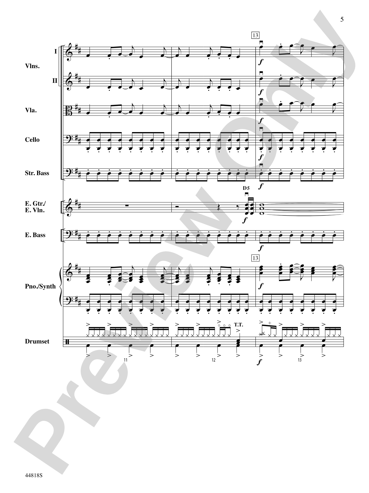 Appalachian Snowfall: Score