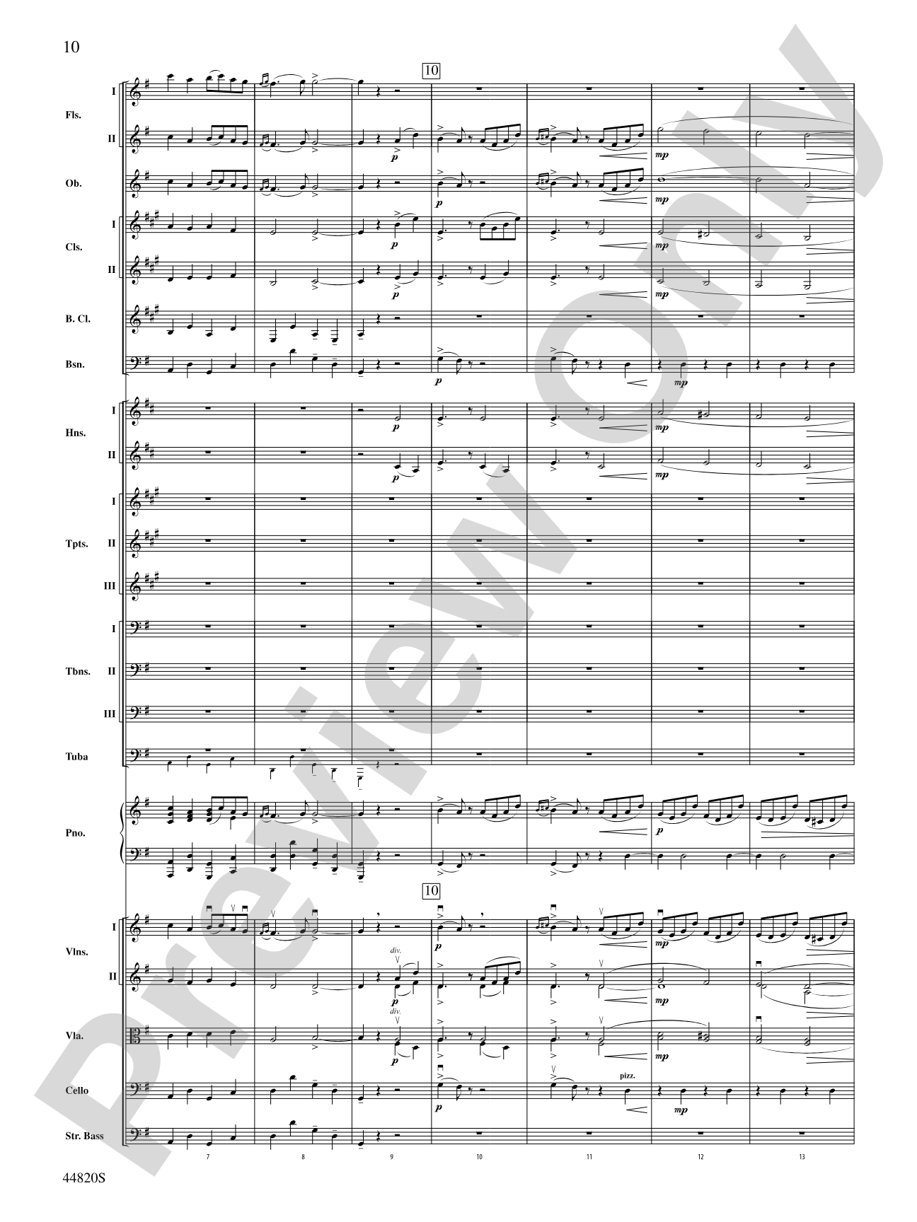 The Holberg Suite: Full Orchestra Conductor Score & Parts