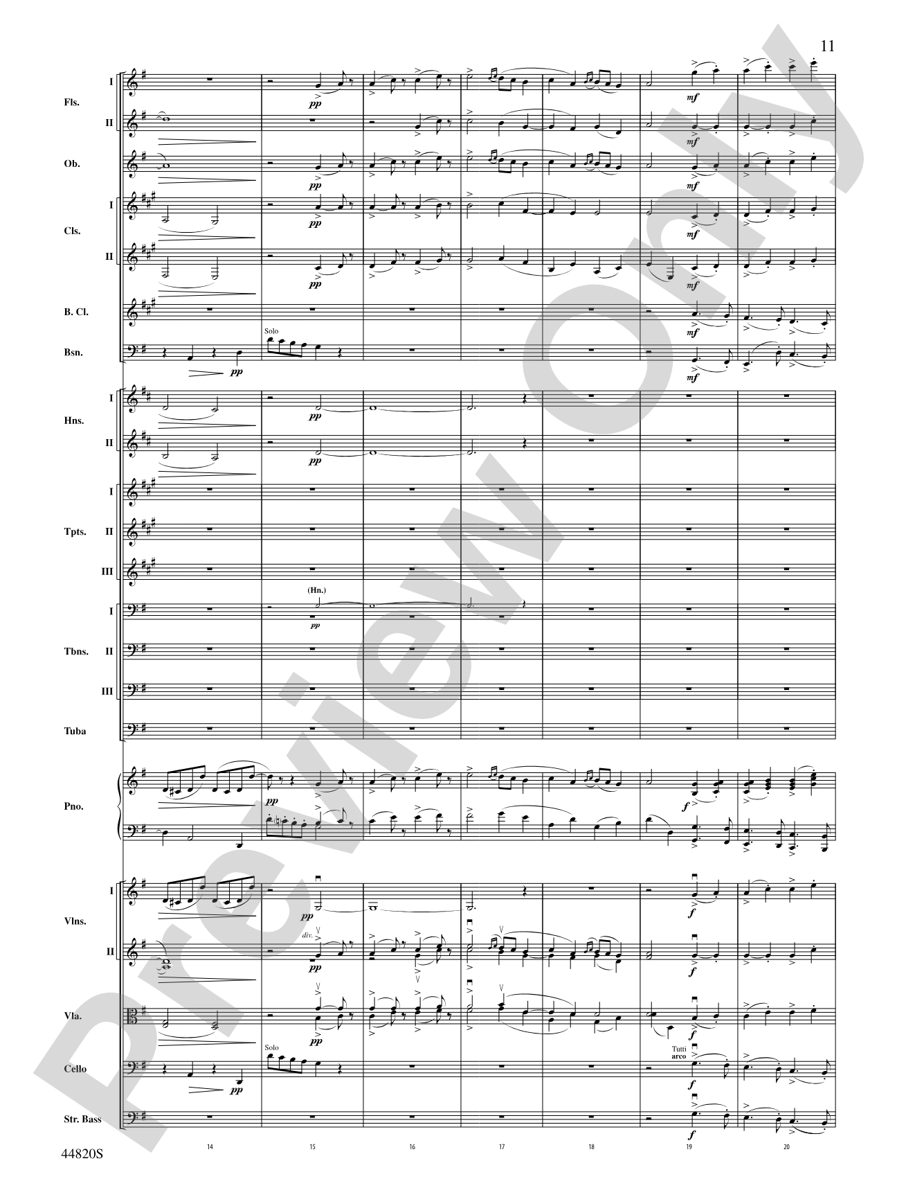 The Holberg Suite: Full Orchestra Conductor Score & Parts