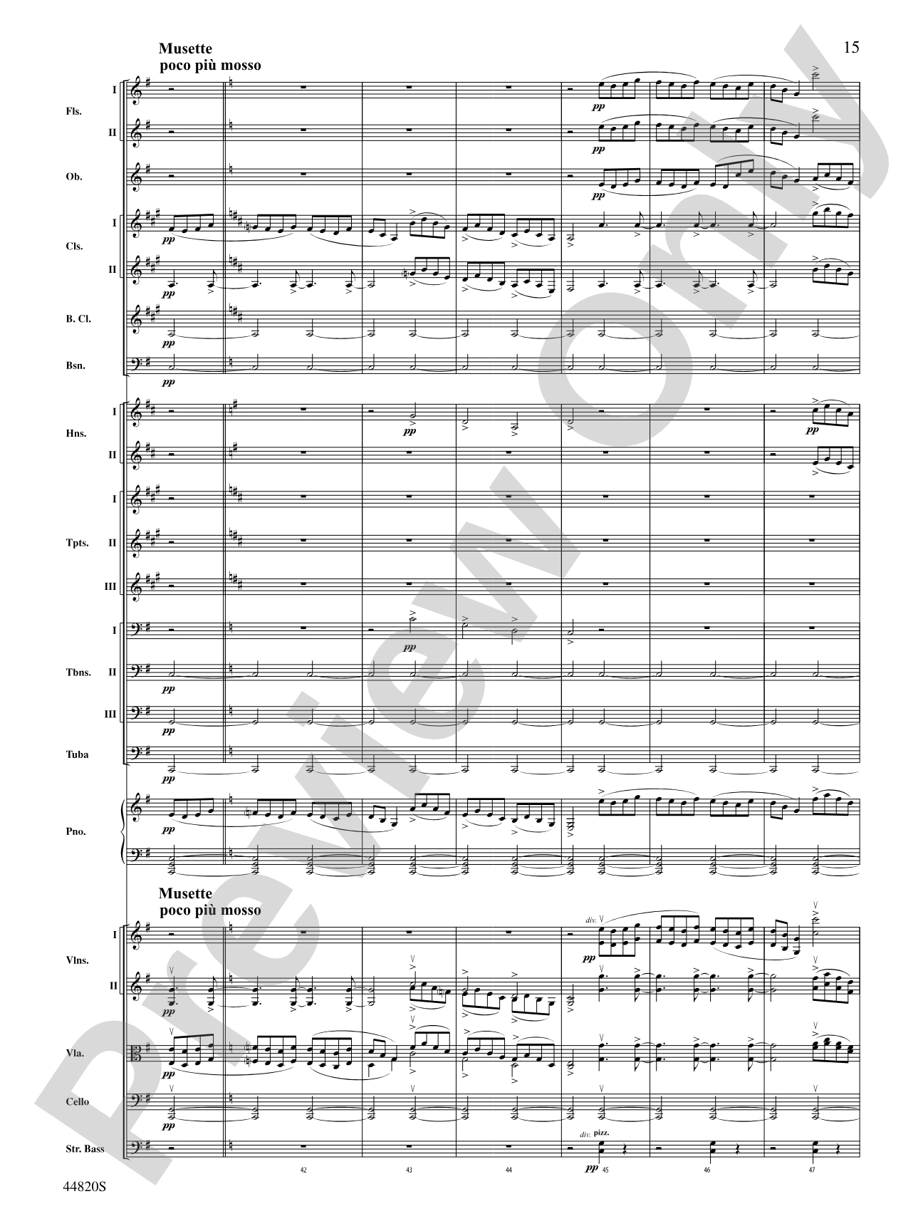 The Holberg Suite: Full Orchestra Conductor Score & Parts