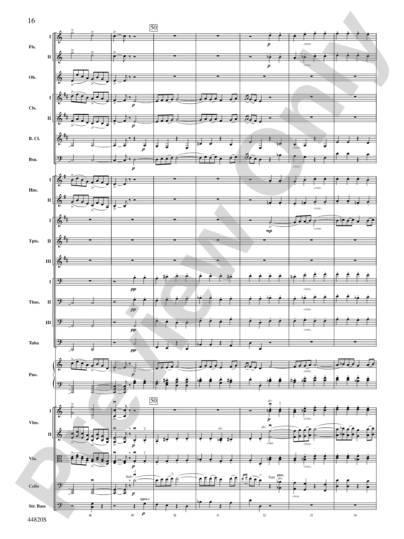 The Holberg Suite: Full Orchestra Conductor Score & Parts