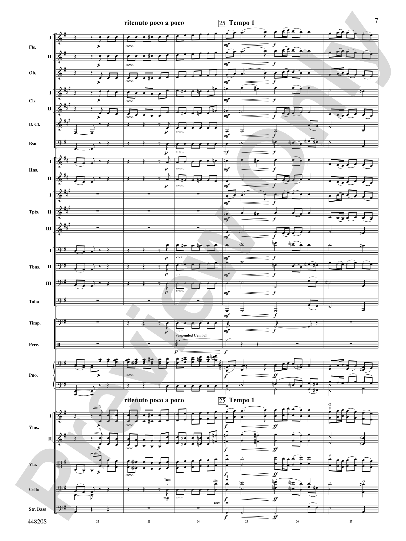 The Holberg Suite: Full Orchestra Conductor Score & Parts