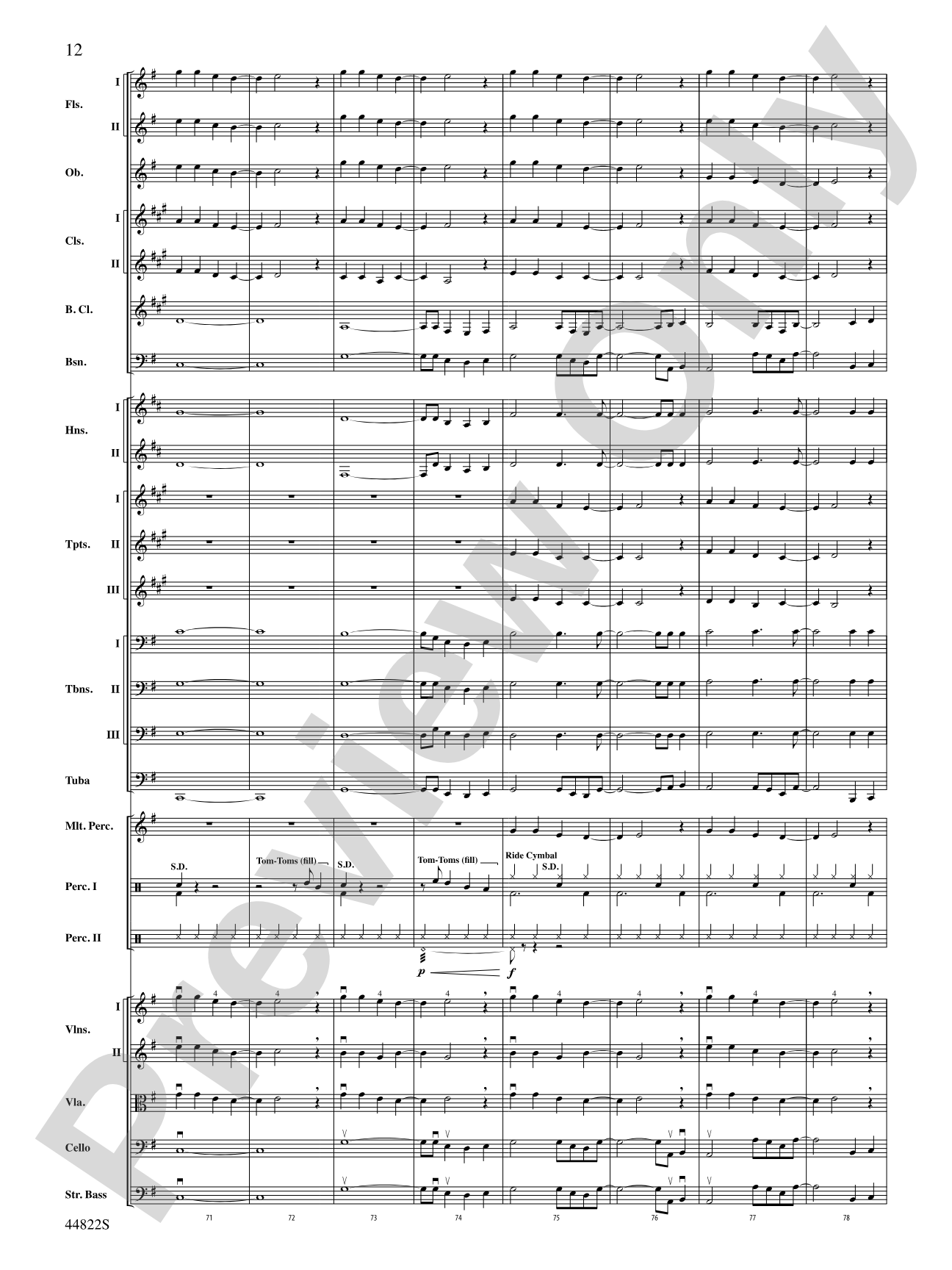 Christmas Vacation: Full Orchestra Conductor Score & Parts