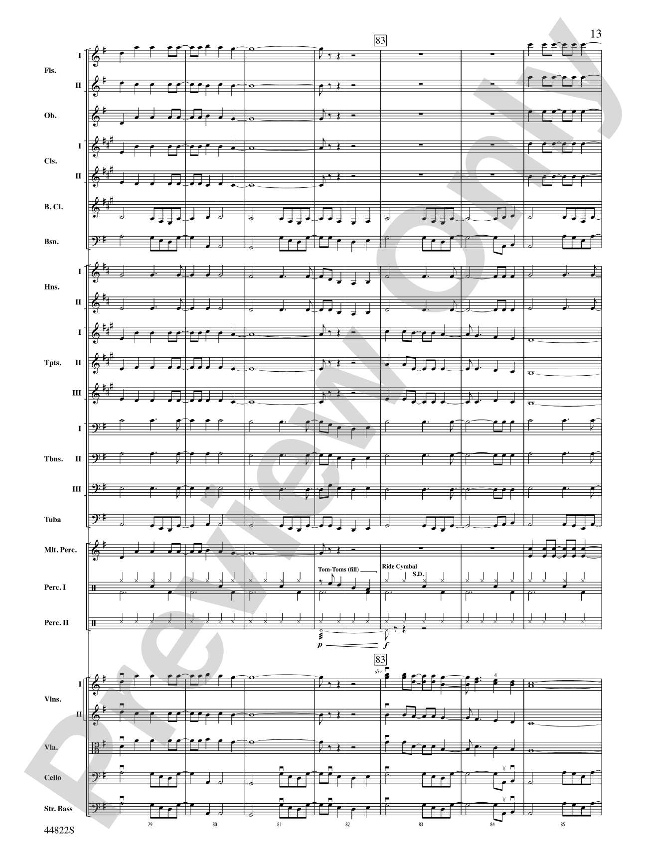 Christmas Vacation: Full Orchestra Conductor Score & Parts