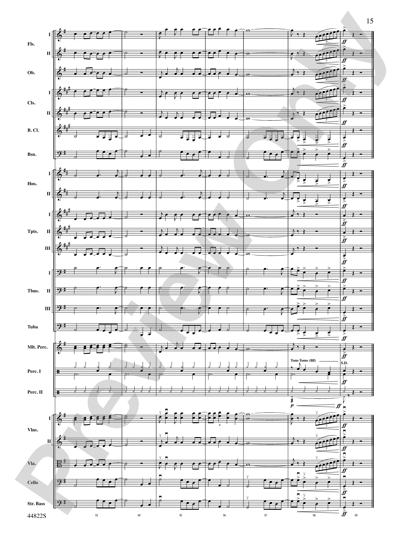 Christmas Vacation: Full Orchestra Conductor Score & Parts