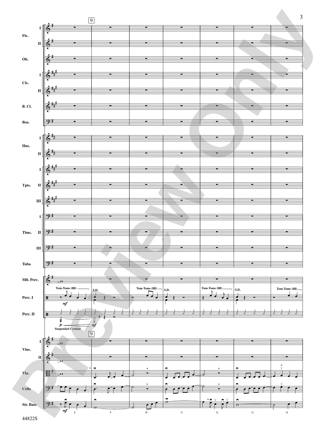 Christmas Vacation: Full Orchestra Conductor Score & Parts