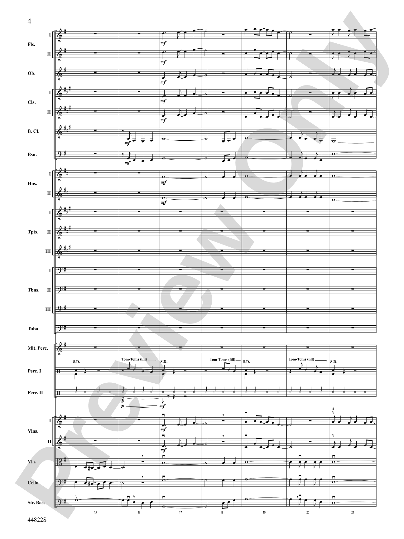 Christmas Vacation: Full Orchestra Conductor Score & Parts