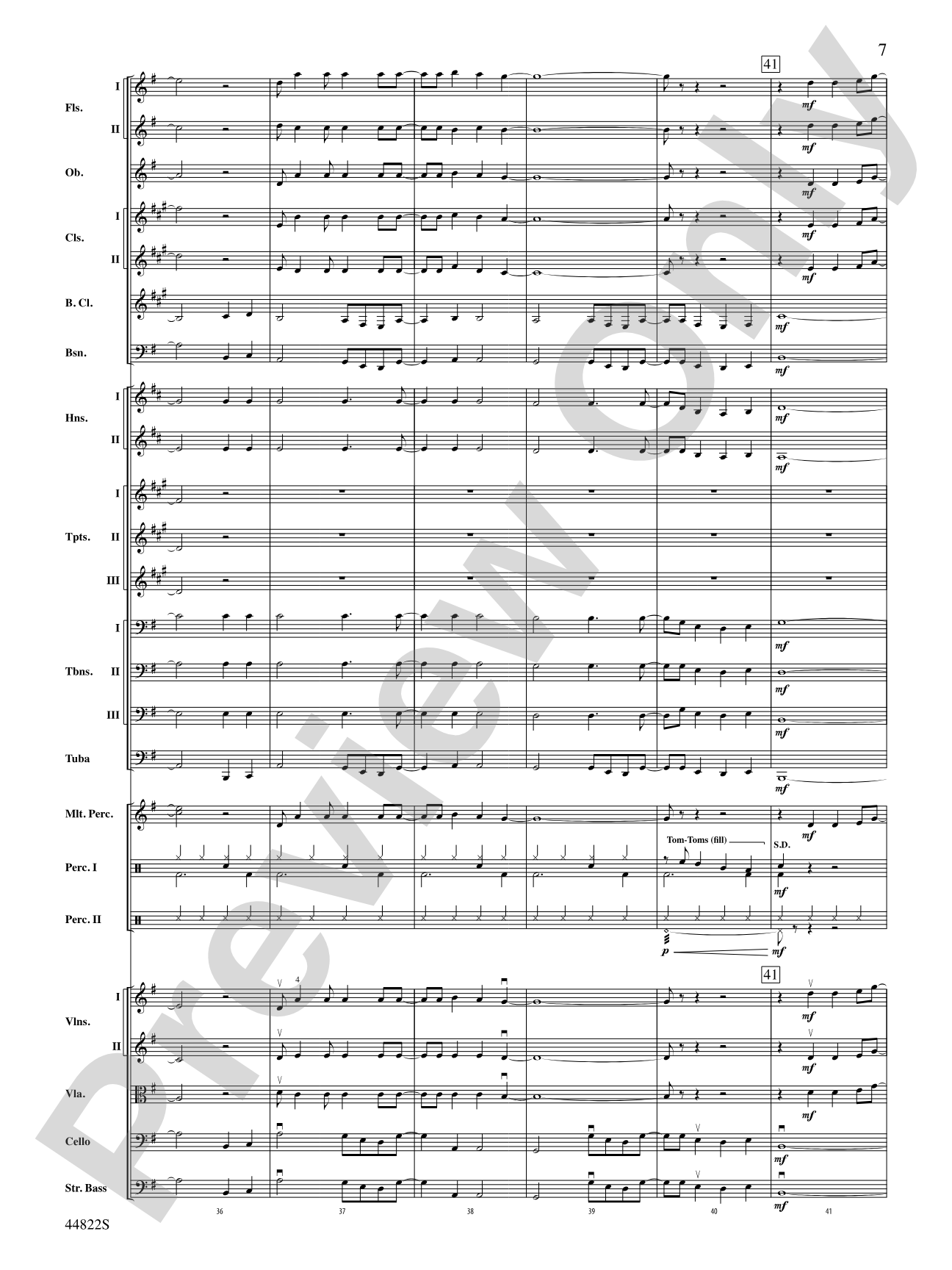 Christmas Vacation: Full Orchestra Conductor Score & Parts