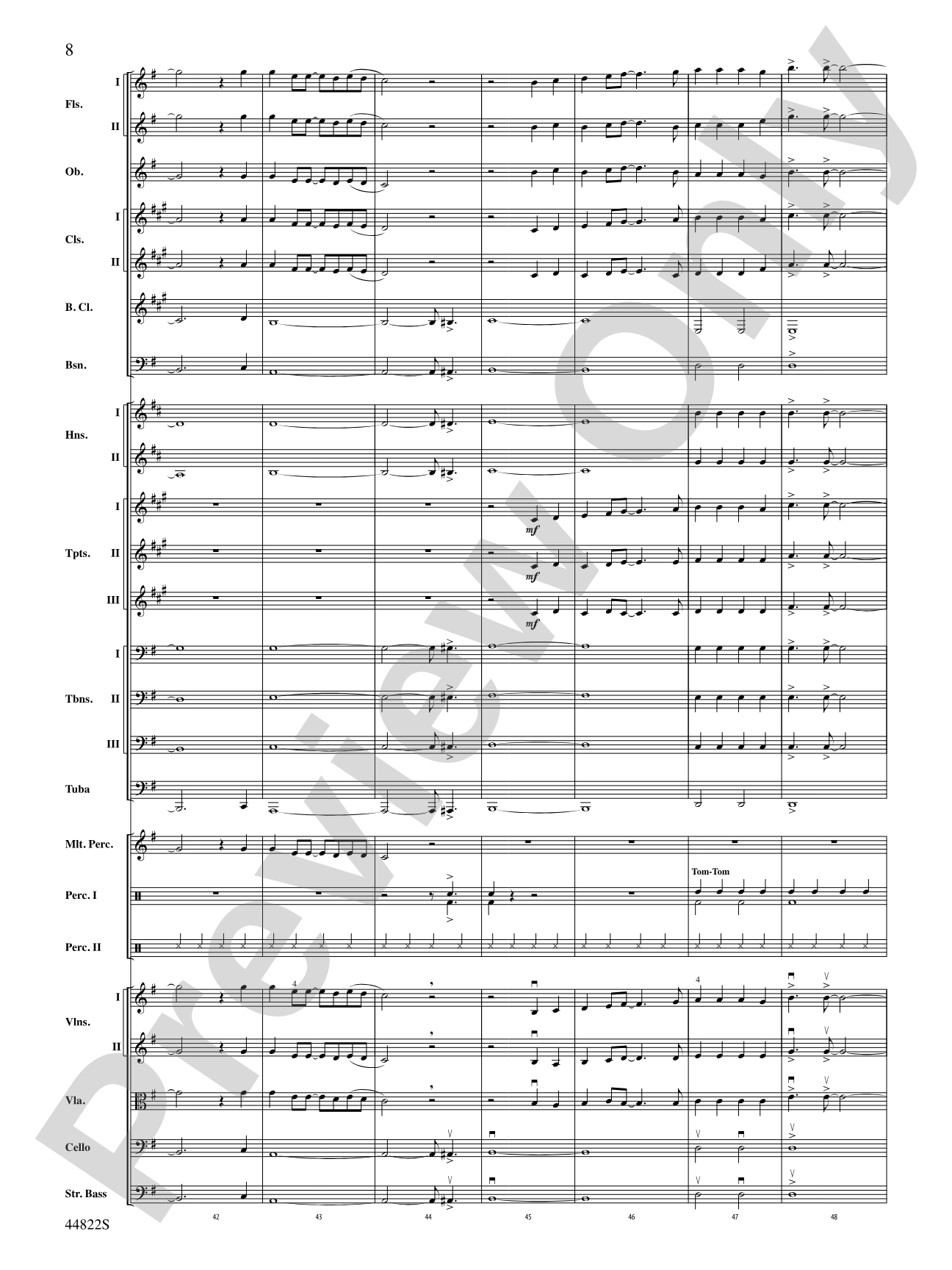 Christmas Vacation: Full Orchestra Conductor Score & Parts