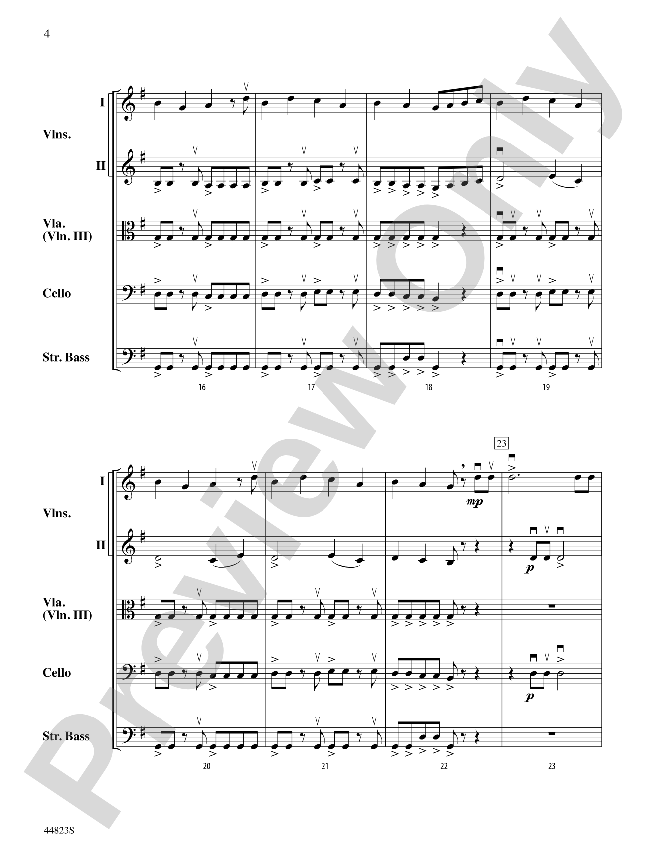 Presto!: String Orchestra Conductor Score & Parts