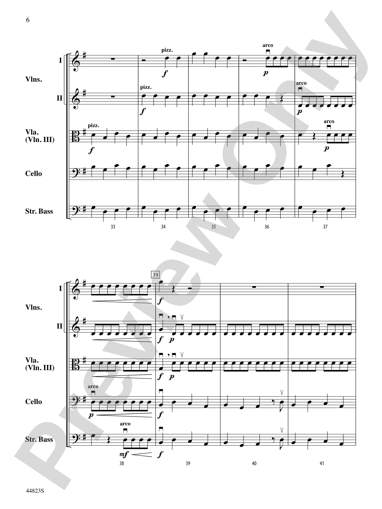 Presto!: String Orchestra Conductor Score & Parts