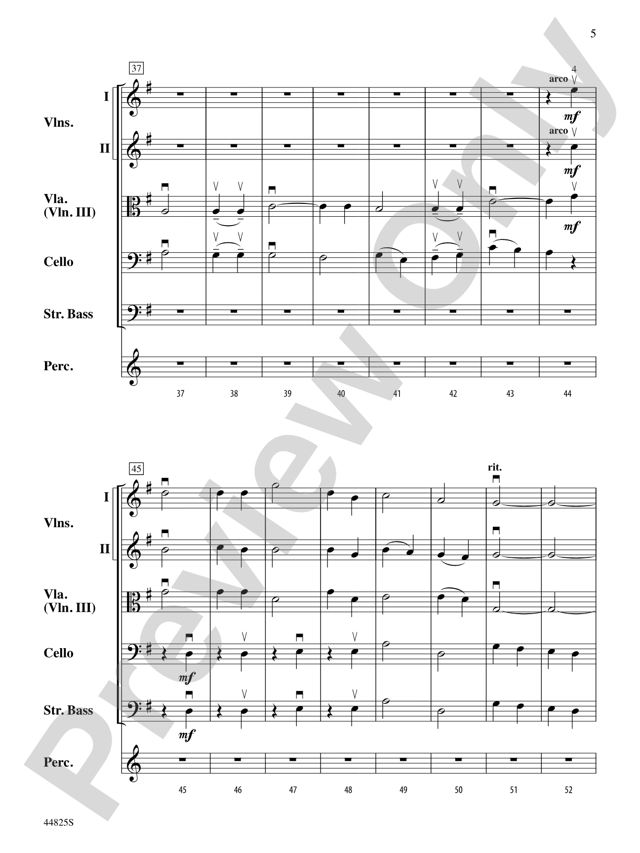 Glorious Sight: String Orchestra Conductor Score & Parts