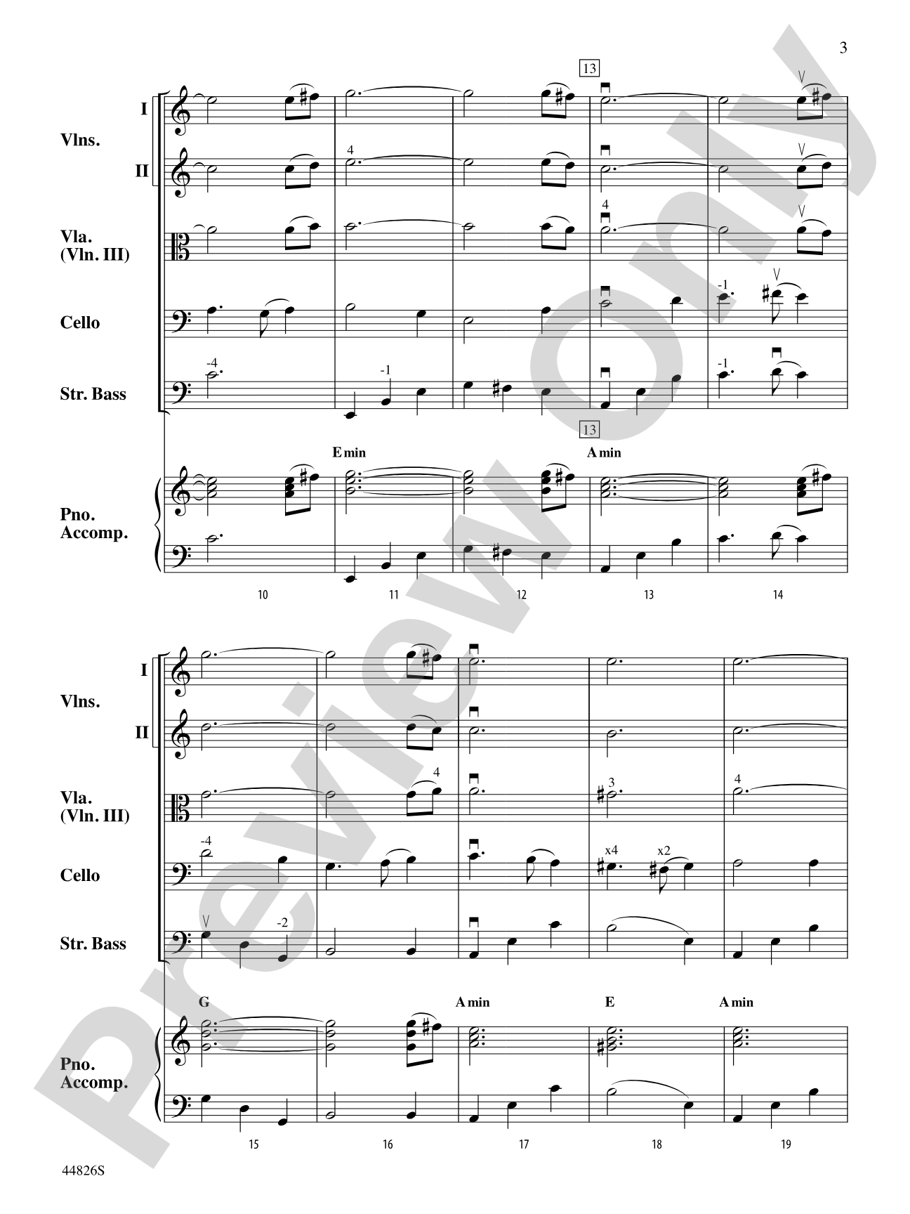 Christmas Cello-bration: String Orchestra Conductor Score & Parts