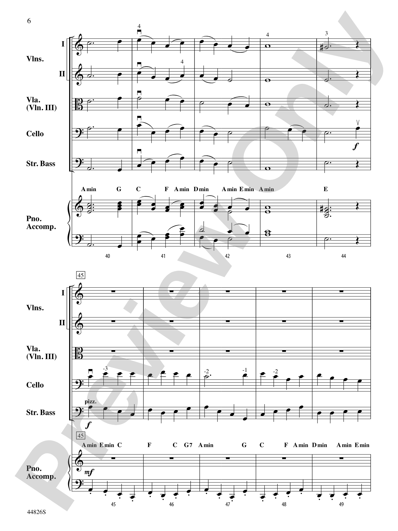 Christmas Cello-bration: String Orchestra Conductor Score & Parts