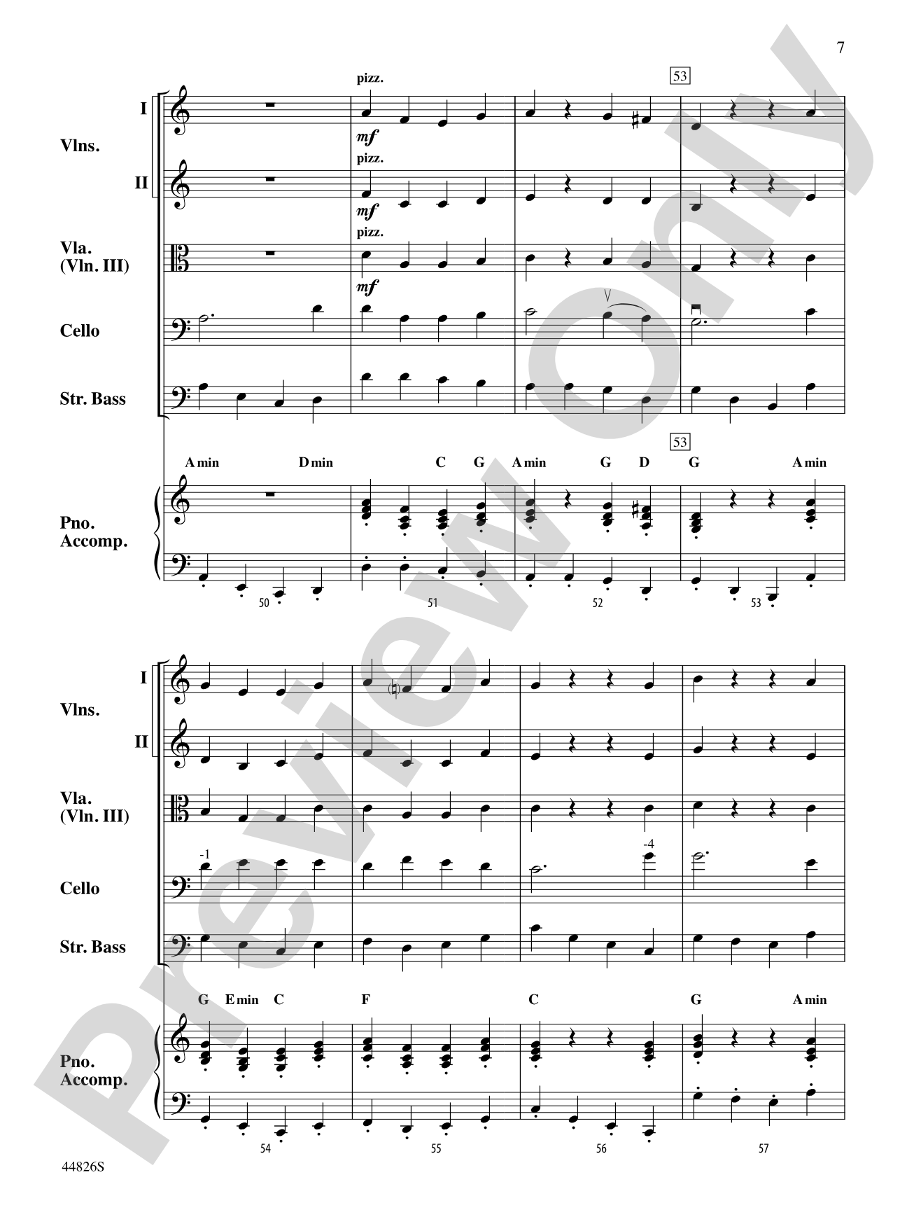 Christmas Cello-bration: String Orchestra Conductor Score & Parts