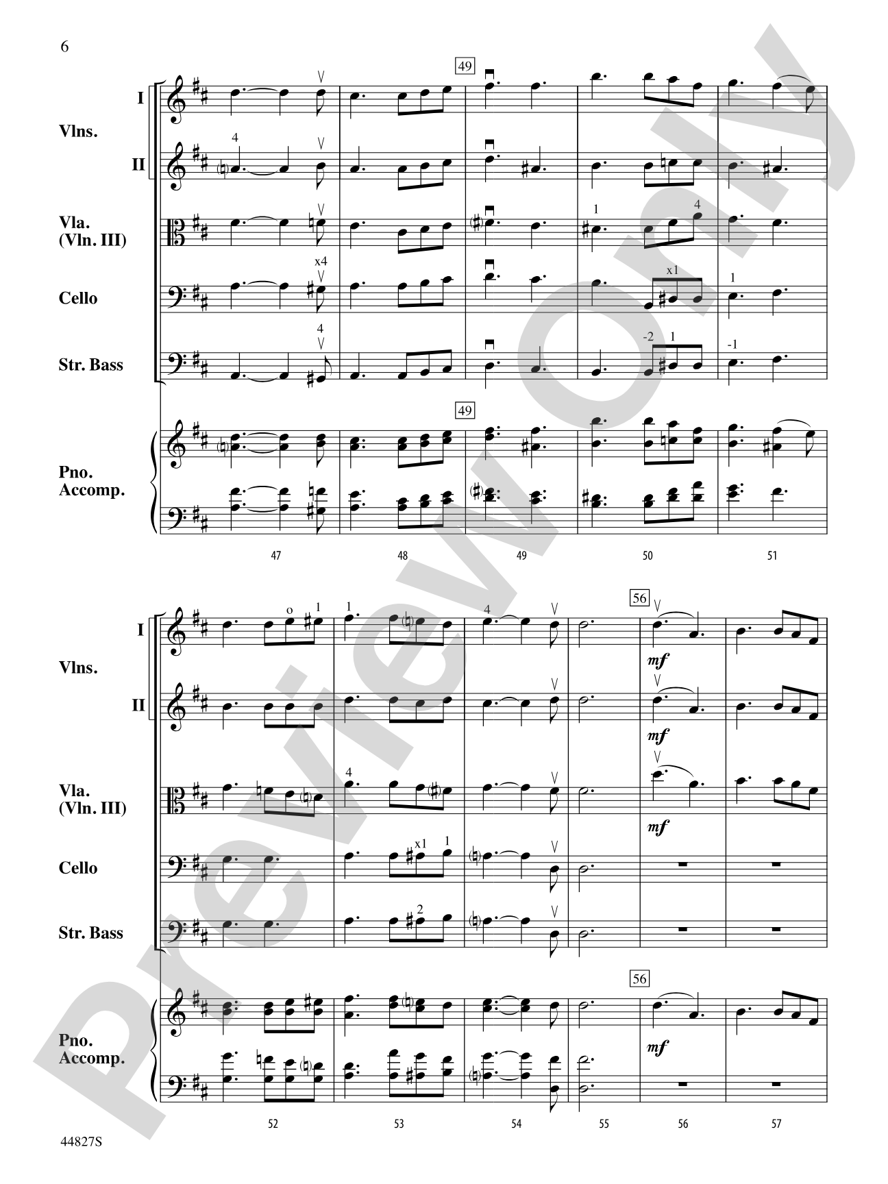 Lift Every Voice and Sing: String Orchestra Conductor Score & Parts